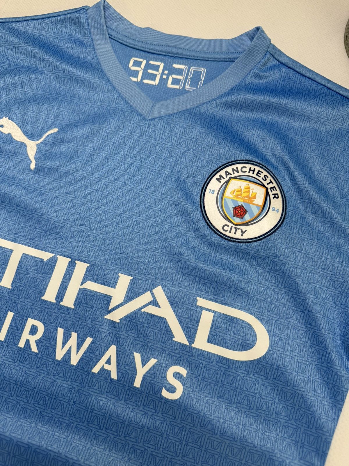 Puma Rare Manchester City puma soccer jersey drill y2k Size US S / EU 44-46 / 1 - 6 Thumbnail
