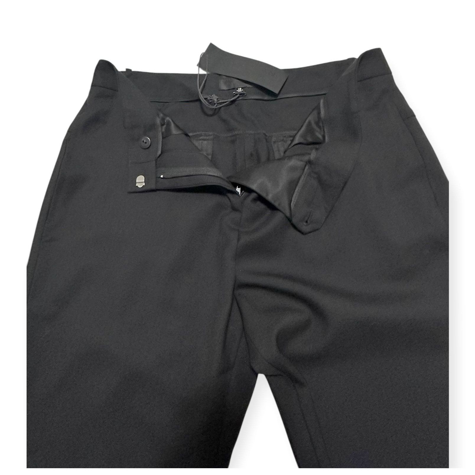 Nili Lotan NILI LOTAN Tel Aviv Wool-blend Twill Straight-leg Pants In B Size 32" / US 10 / IT 46 - 8 Thumbnail