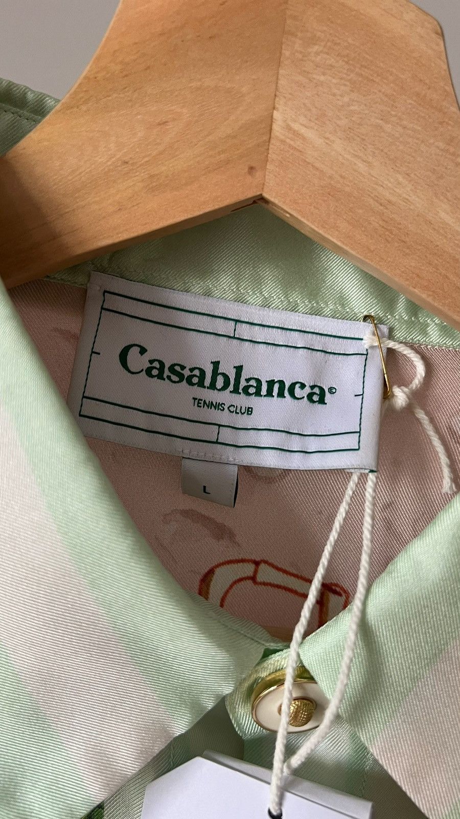 Casablanca Casablanca silk Surf Club shirt Size US L / EU 52-54 / 3 - 4 Thumbnail