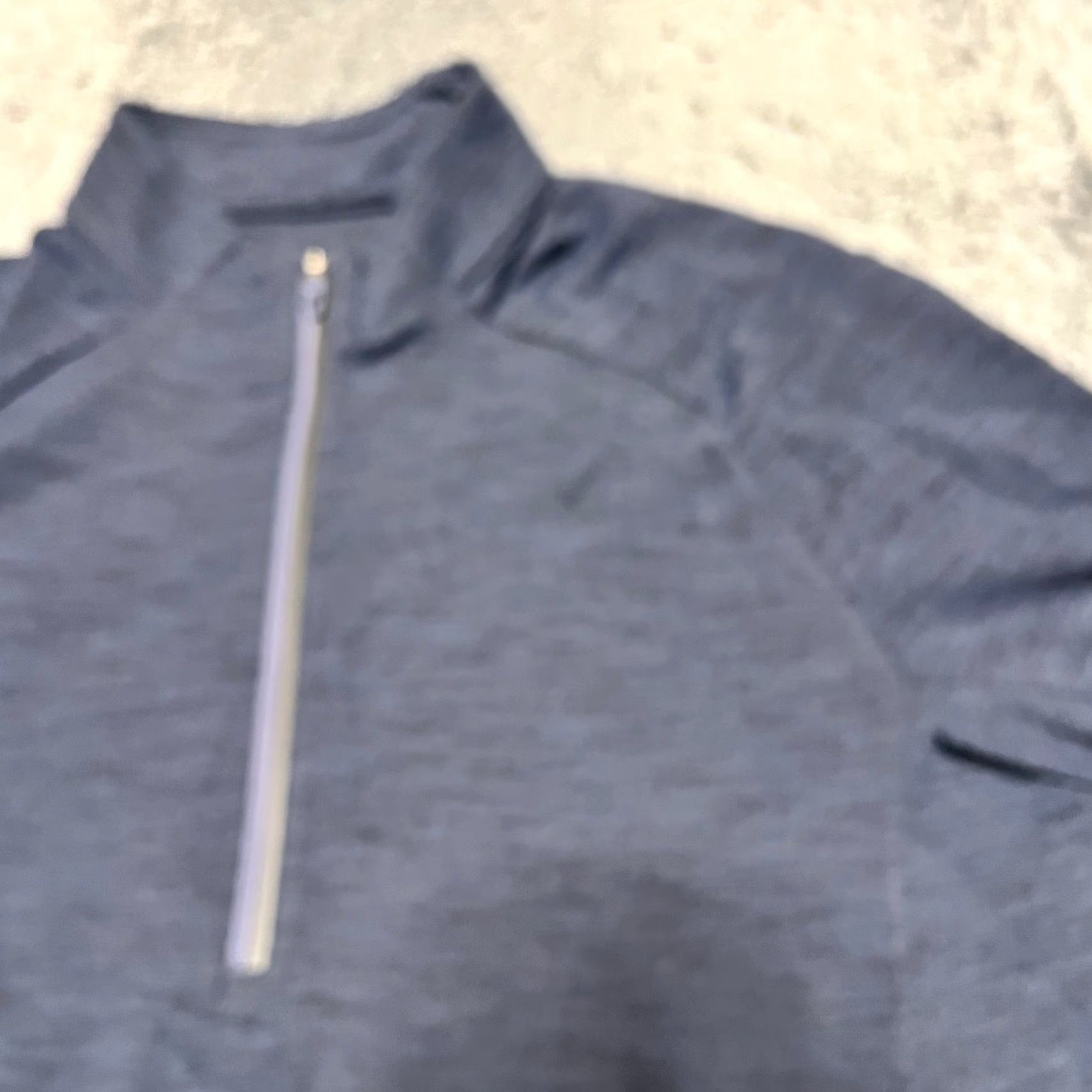 Lululemon Lululemon Shirt Mens Large Surge Warm Half-Zip Heathered Blue M3DH0S Size US L / EU 52-54 / 3 - 2 Thumbnail