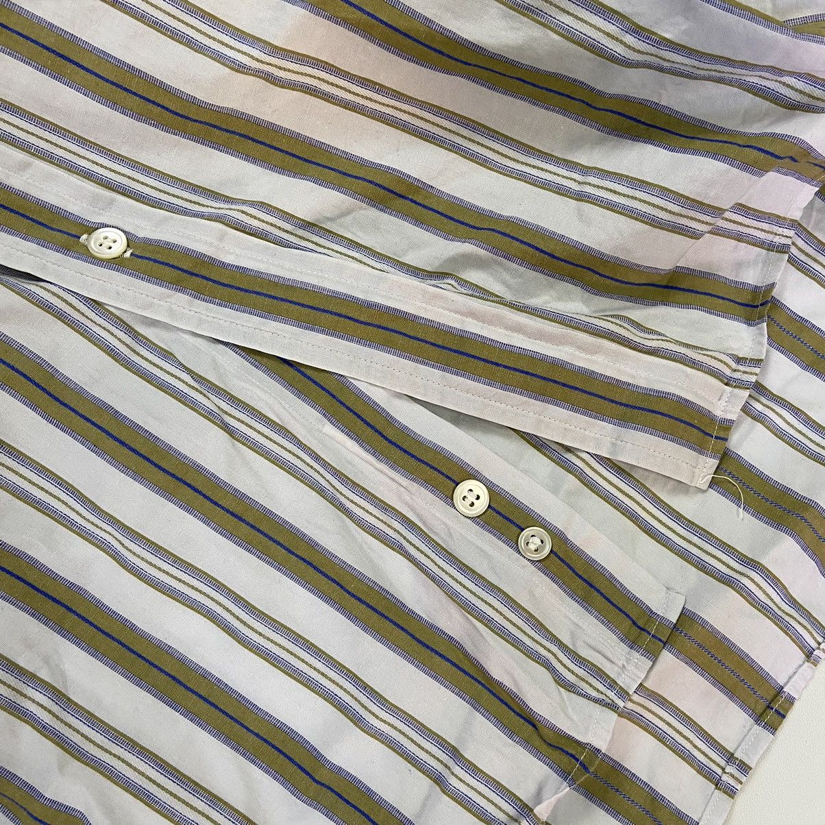Christian Dior Monsieur Christian Dior Button Up Striped Shirt Size US XXL / EU 58 / 5 - 4 Thumbnail