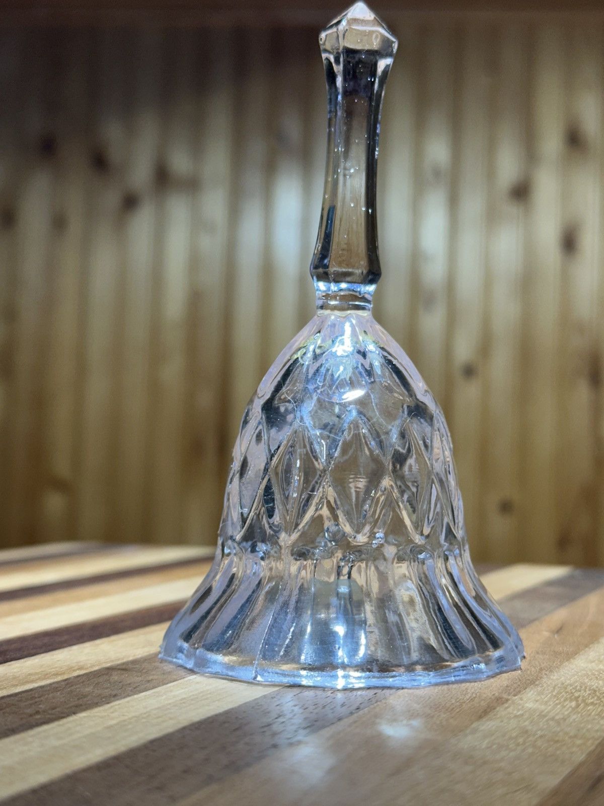 Other Vintage Elegant Clear Glass Bell Size ONE SIZE - 11 Thumbnail