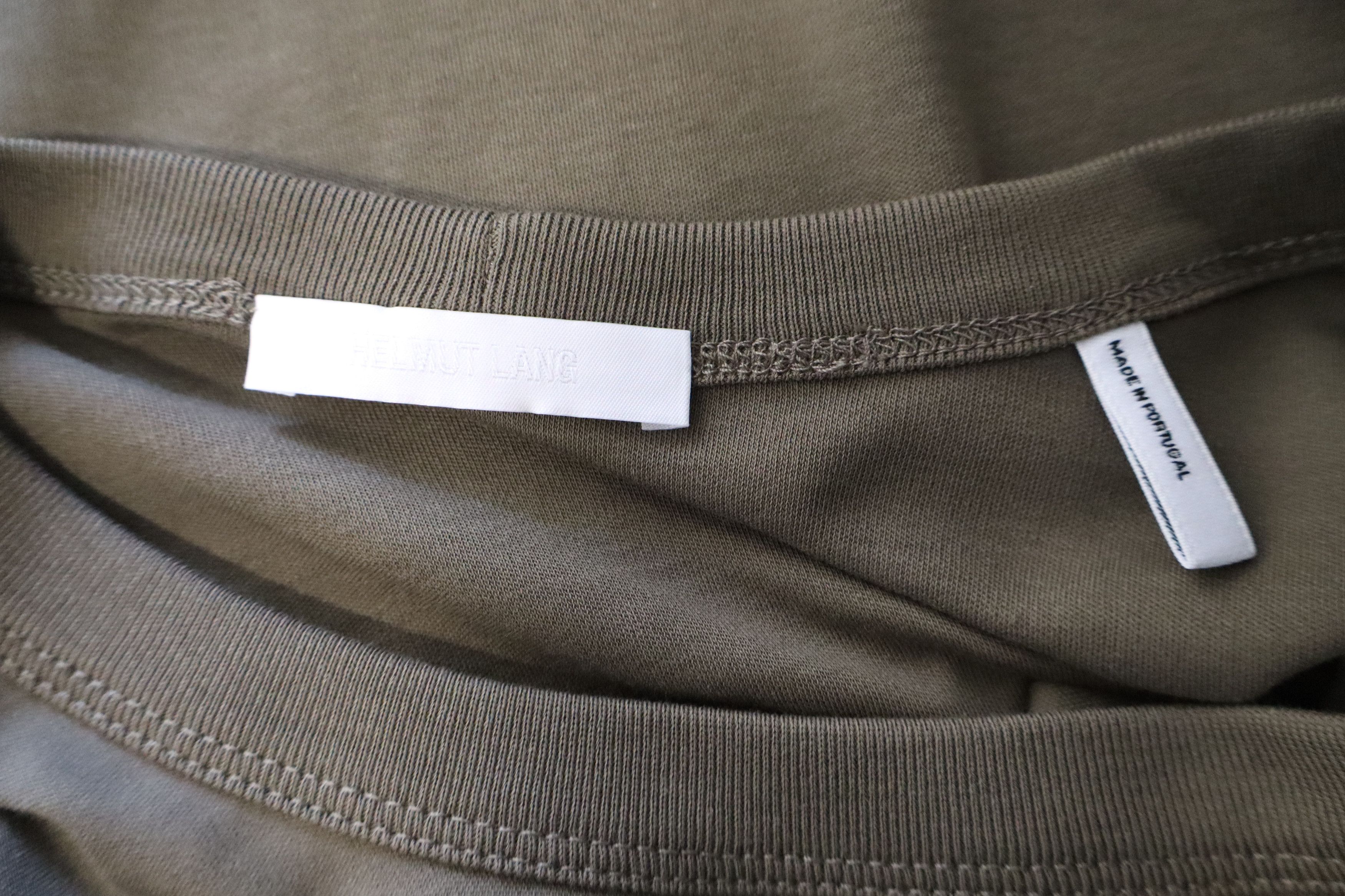 Helmut Lang embroidered logo t-shirt Size US XL / EU 56 / 4 - 6 Thumbnail