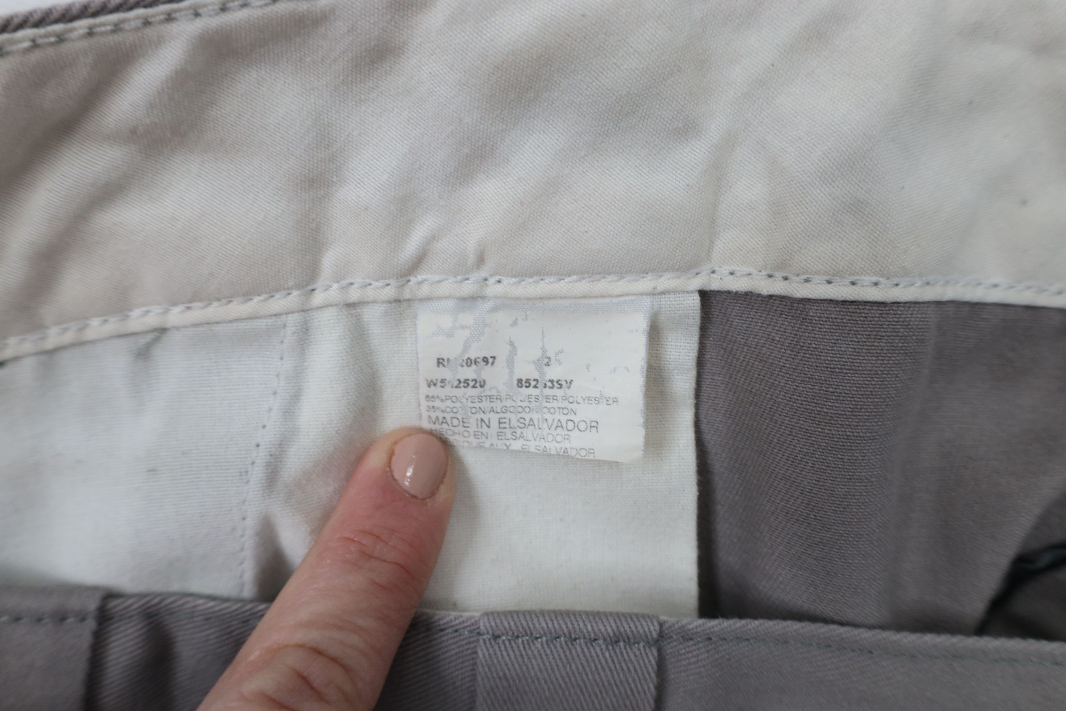 Dickies × Vintage Vintage Dickies Fit Double Knee Wide Leg Work Pants Gray Size US 36 / EU 52 - 10 Thumbnail