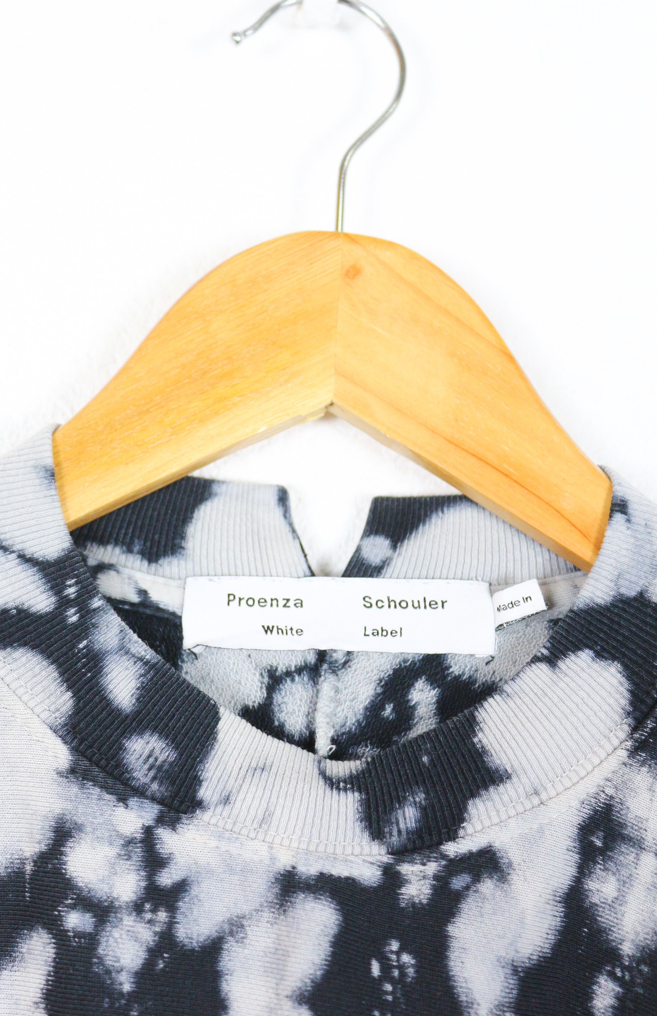 Proenza Schouler White Label Proenza Schouler White Label Logo Sweatshirt Oversize USA Size S / US 4 / IT 40 - 4 Thumbnail