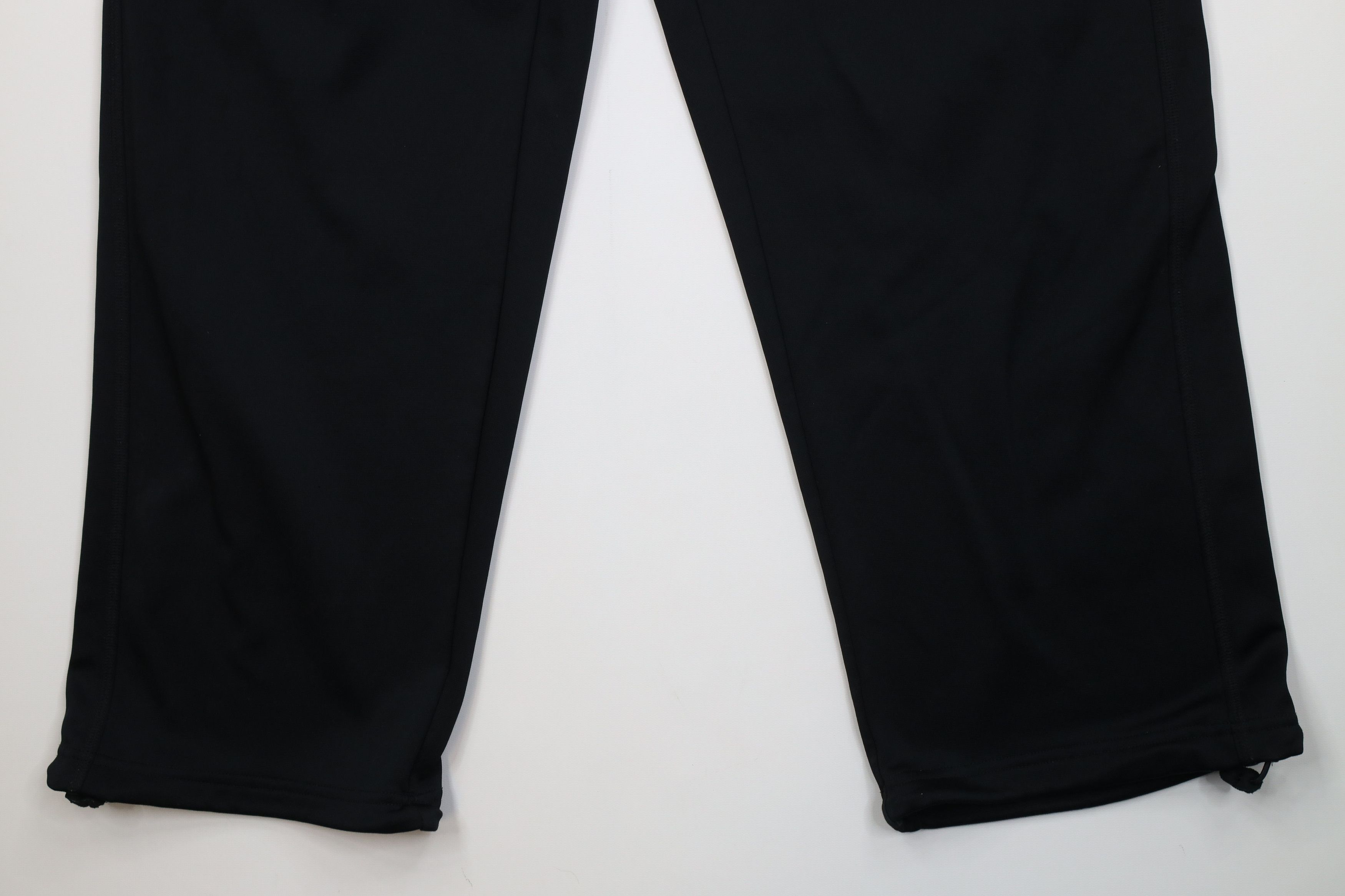 Nike Vintage Y2K Nike Therma Fit Mini Swoosh Wide Leg Sweatpants Size US 38 / EU 54 - 4 Thumbnail