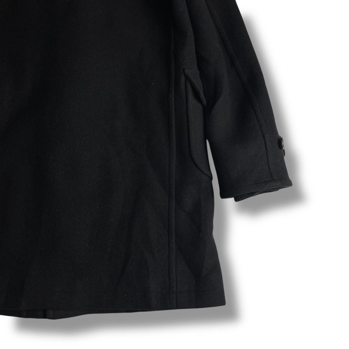 Japanese Brand × MasterPiece × SCYE 🇯🇵 MASTERPIECE x SCYE HOODED WOOL DUFFLE COAT Size US M / EU 48-50 / 2 - 10 Thumbnail