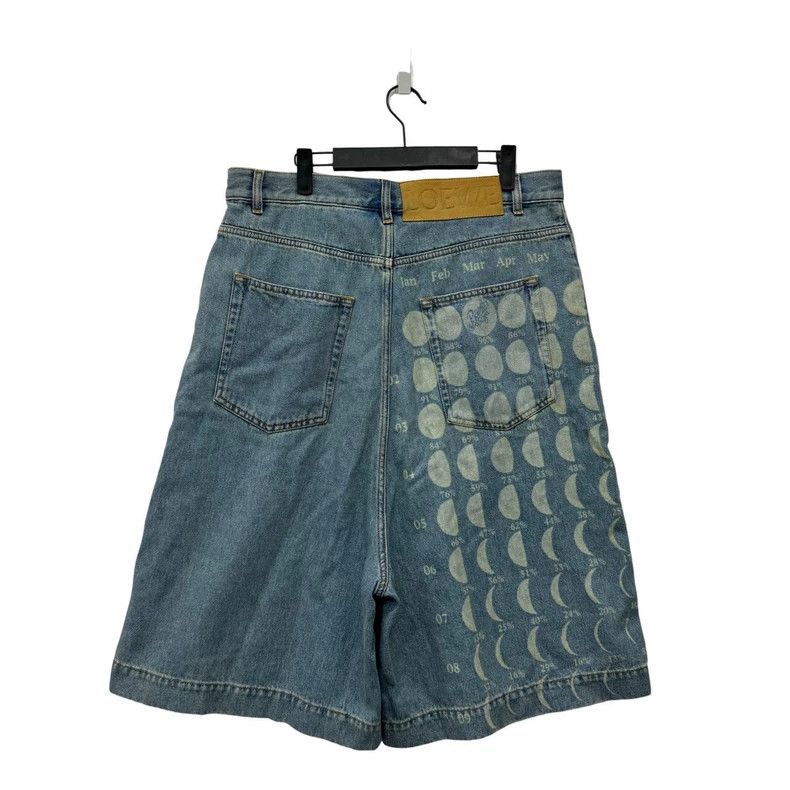 Loewe LOEWE Crescent moon jeans shorts Size 34" / US 12 / IT 48 - 2 Thumbnail
