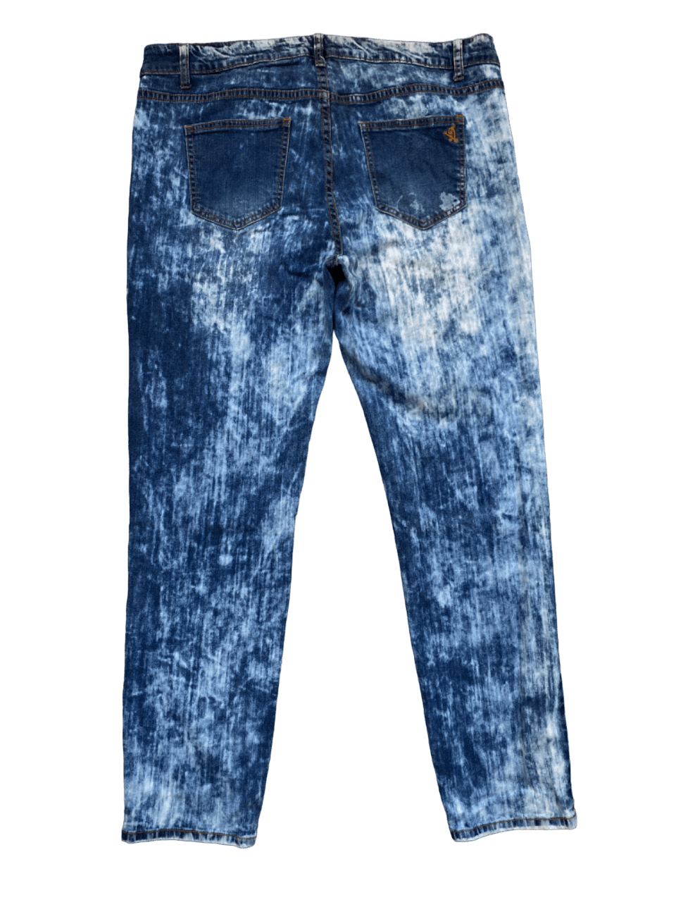 If Six Was Nine × Japanese Brand Distressed Acid Wash Ripped Vip Jeans Size US 37 - 2 Thumbnail