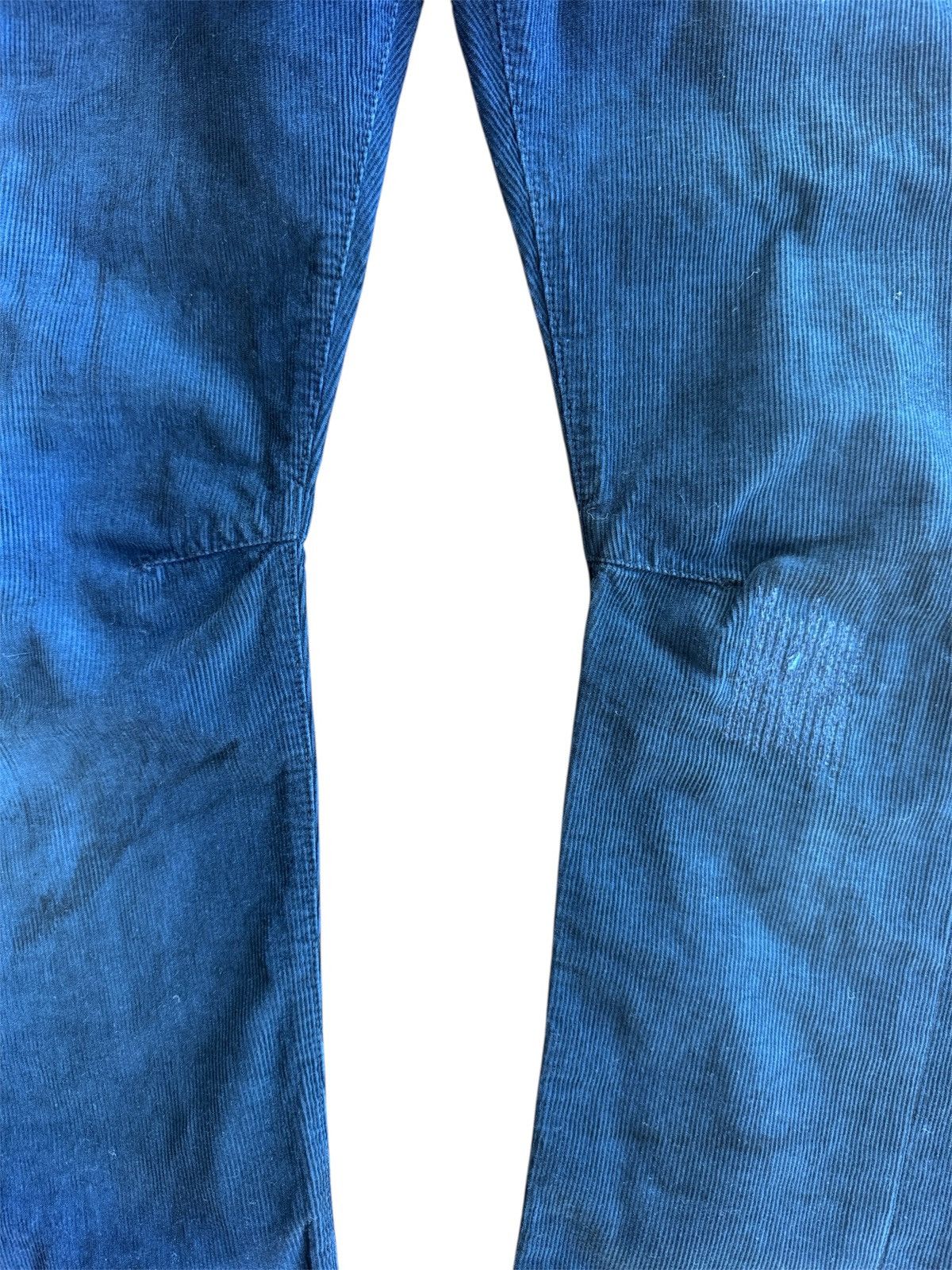 Balmain SS10 Navy Blue Corduroy Pants by Christophe Decarnin Size US 30 / EU 46 - 3 Thumbnail