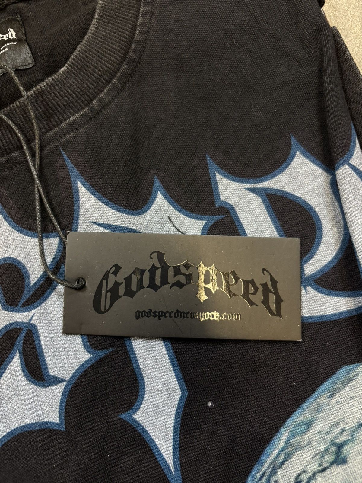 Godspeed Godspeed First Contact T-Shirt, Washed Black Size US XXL / EU 58 / 5 - 8 Thumbnail