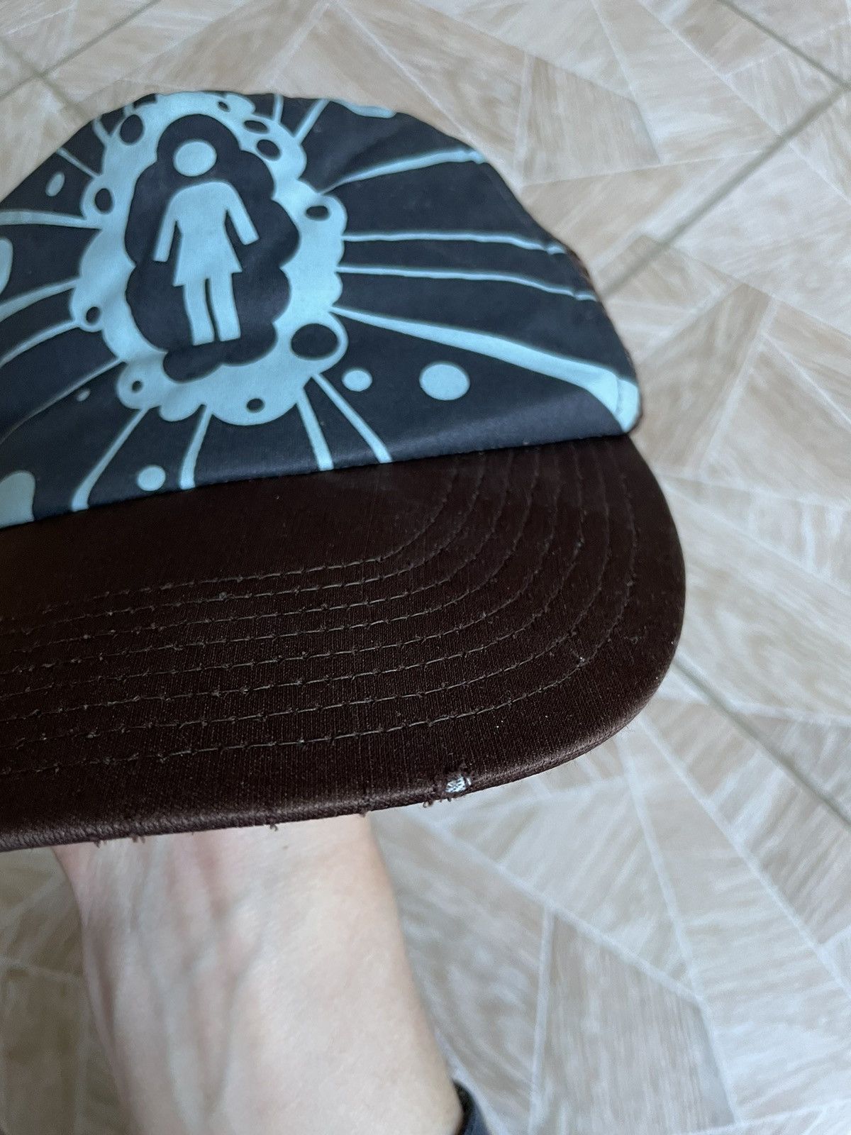 Girl Skateboards × Vintage Girl Skateboards Hat Cap Snapback Black One Size Skate Gang Size ONE SIZE - 3 Thumbnail