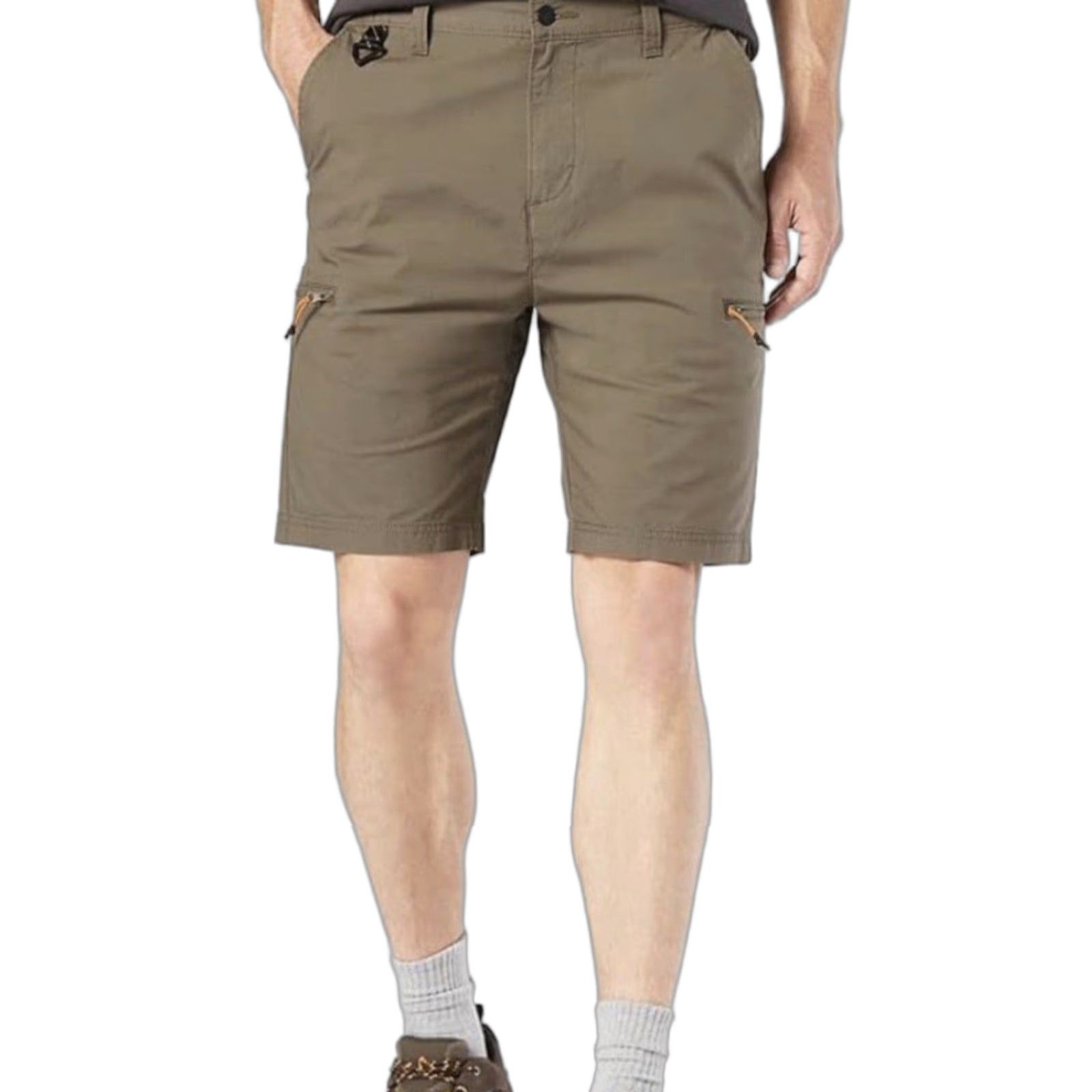 Vintage VINTAGE Levi Strauss Signature Gold Mens Utility Hiking Short Sz 29 Khaki Green Cargo Pockets Outdoor Mens Size US 29 - 1 Thumbnail