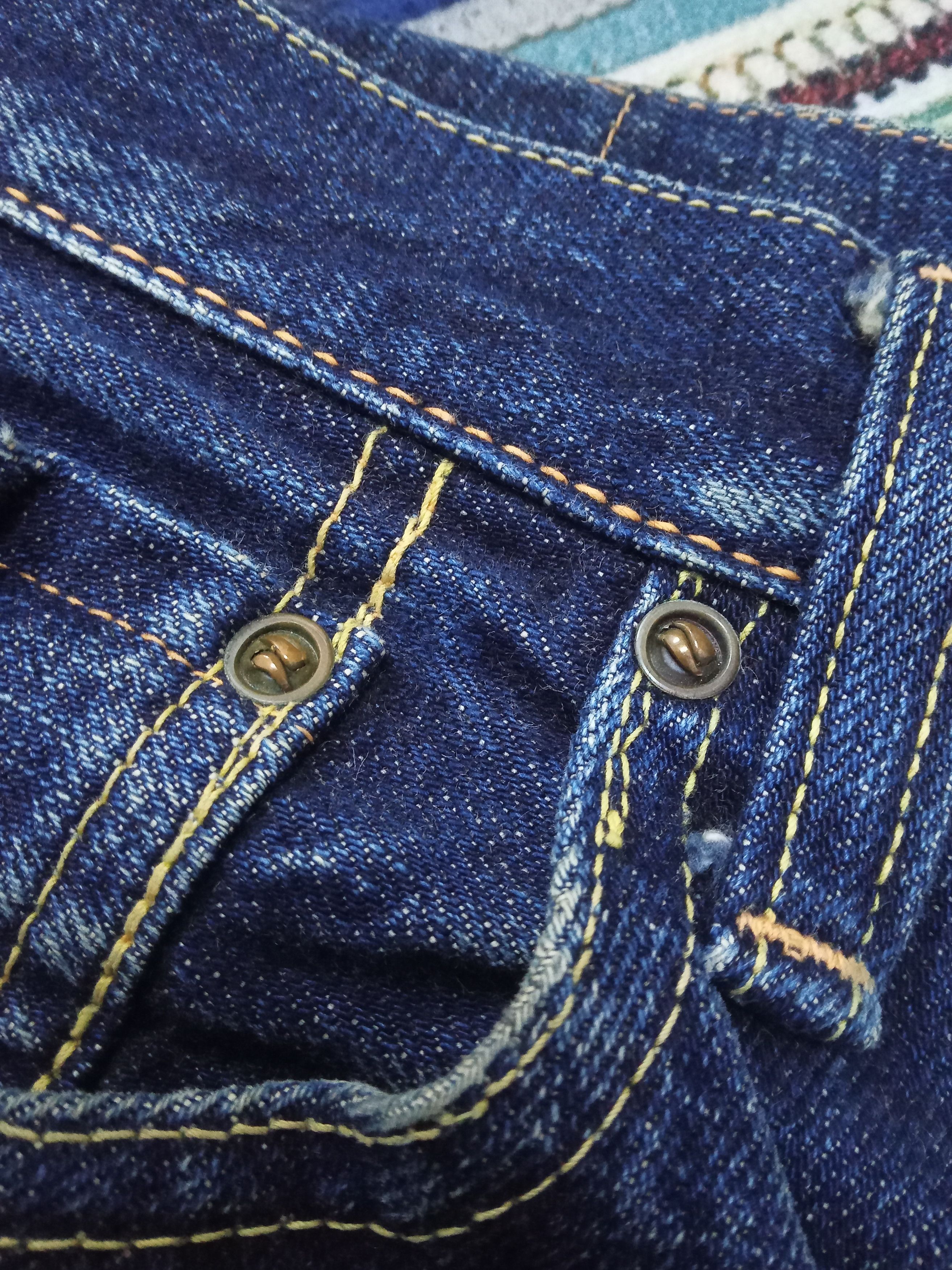 Kapital Kapital Redline Selvedge With Buckle Back Rare Jeans Size US 32 / EU 48 - 10 Thumbnail