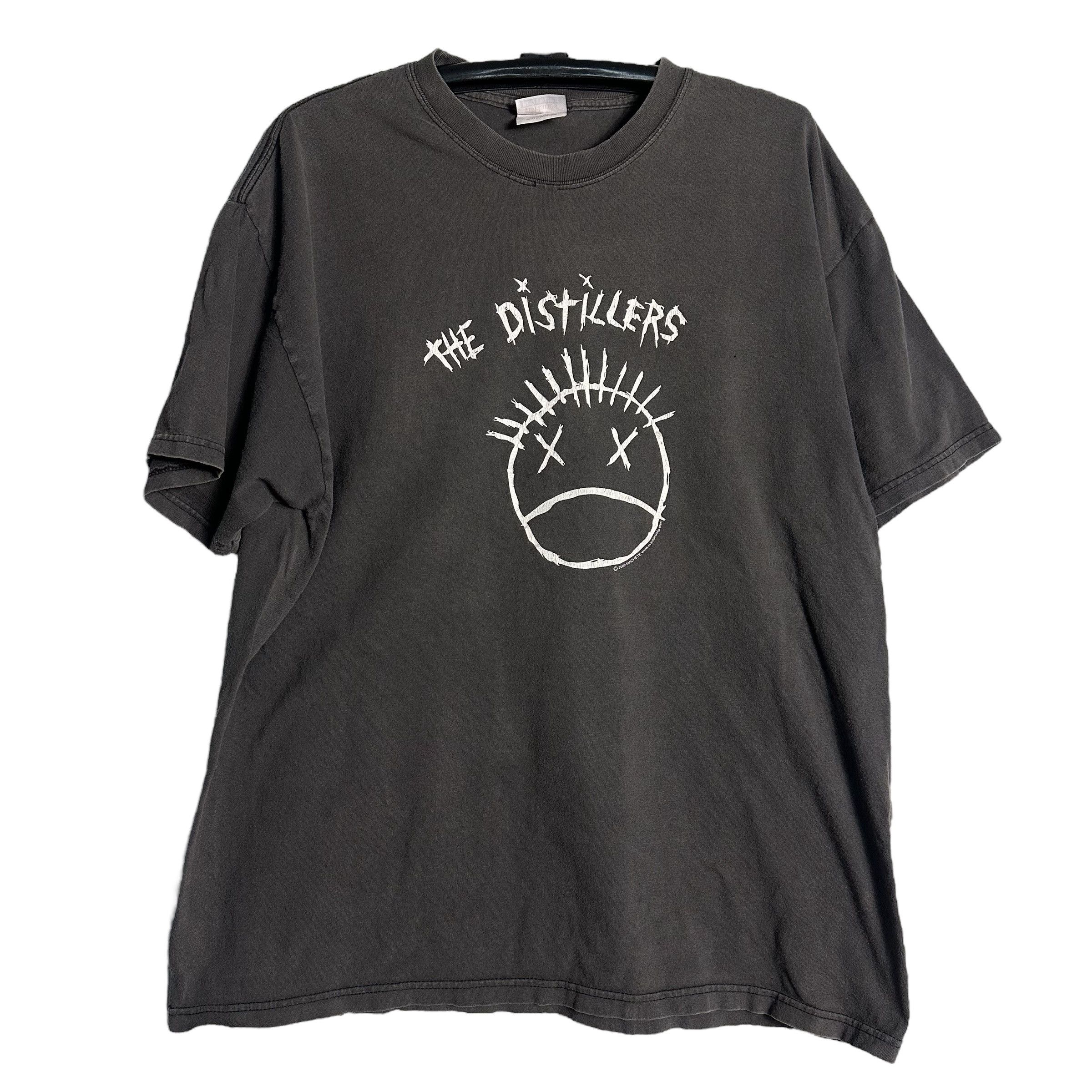 Band Tees × Vintage 🔥RARE🔥Vintage The Distillers 2002 Punk Band T-Shirt Size US XL / EU 56 / 4 - 1 Thumbnail