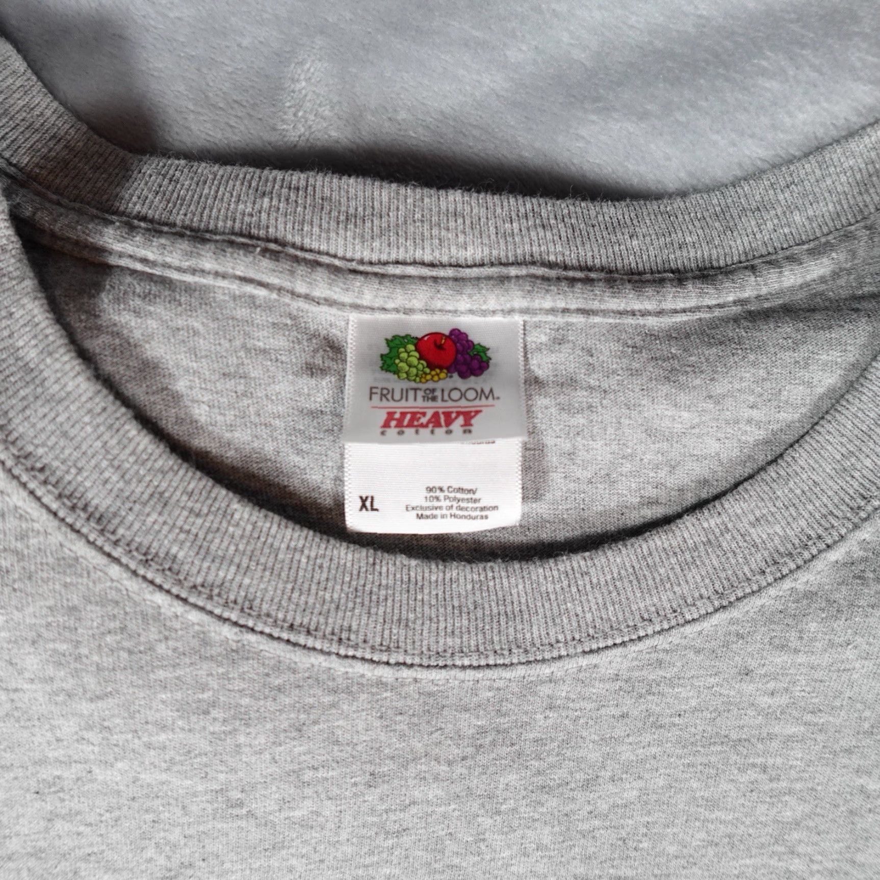 Fruit Of The Loom Funny Graphic Print T-Shirt Mens XL Gray Fruit of the Loom Y2K Humor Size US XL / EU 56 / 4 - 5 Thumbnail