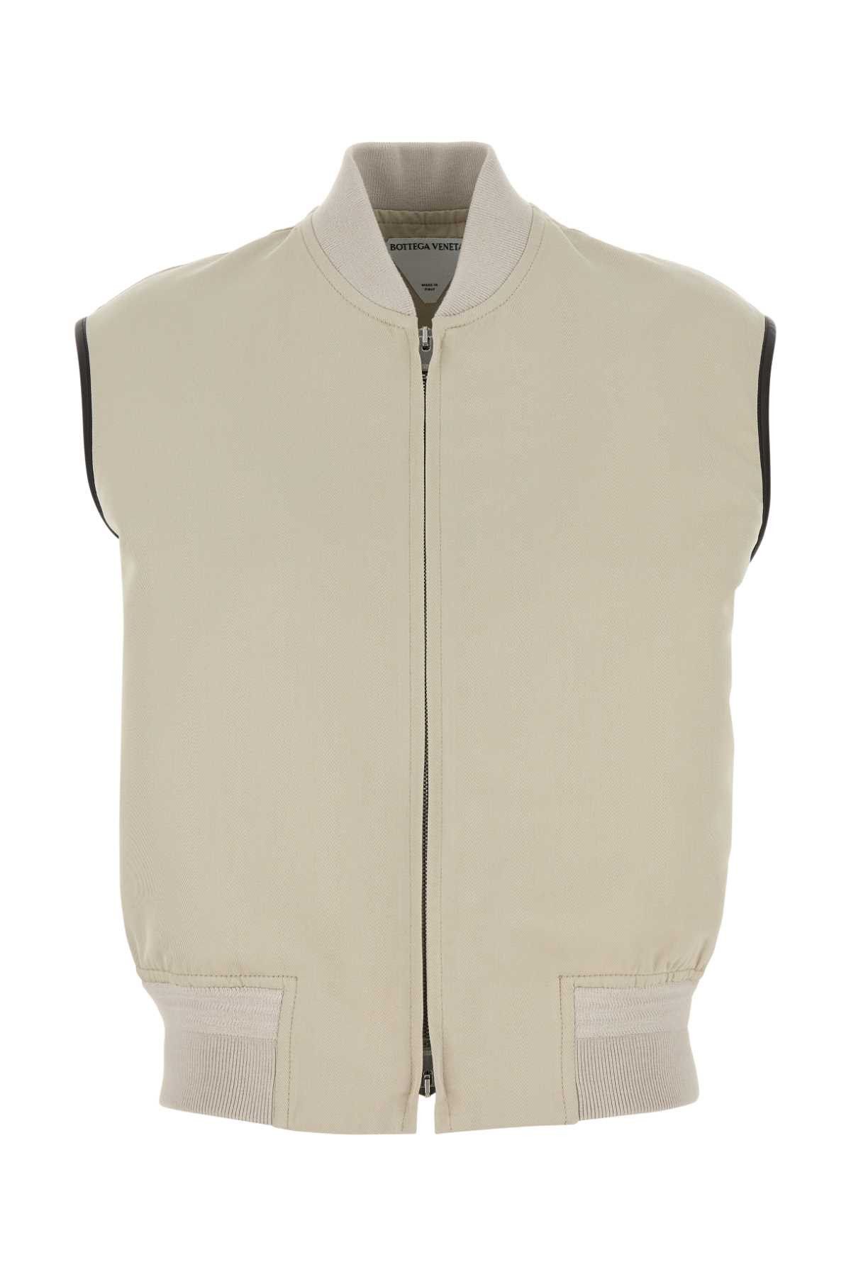 Bottega Veneta Sand Twill Vest Size XS / US 0-2 / IT 36-38 - 1 Thumbnail