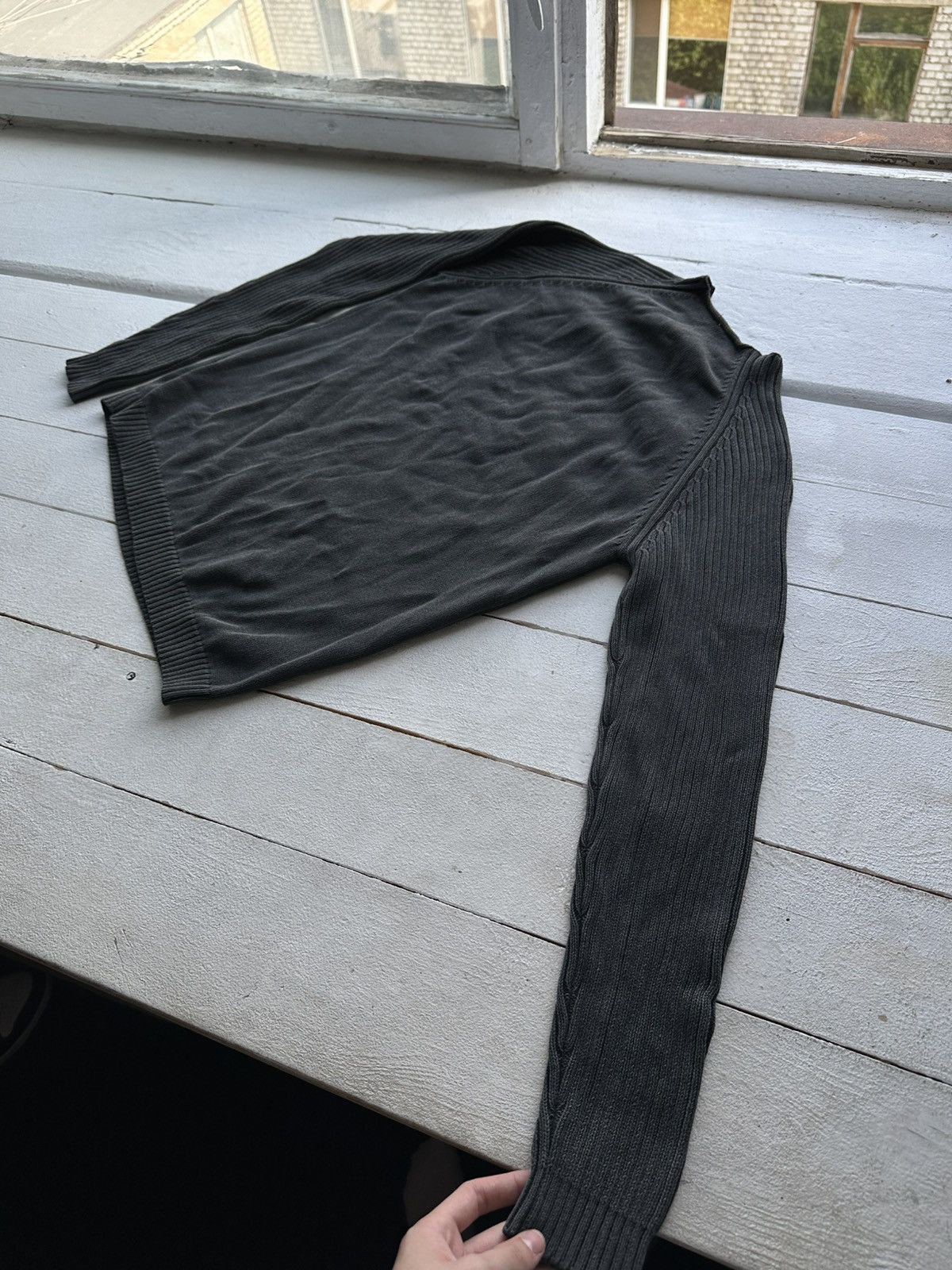 Other 🚨Vintage AVANT-GARDE SWEATER ZIP Y2K gothic IFSIXWASNINE Size US XL / EU 56 / 4 - 7 Thumbnail