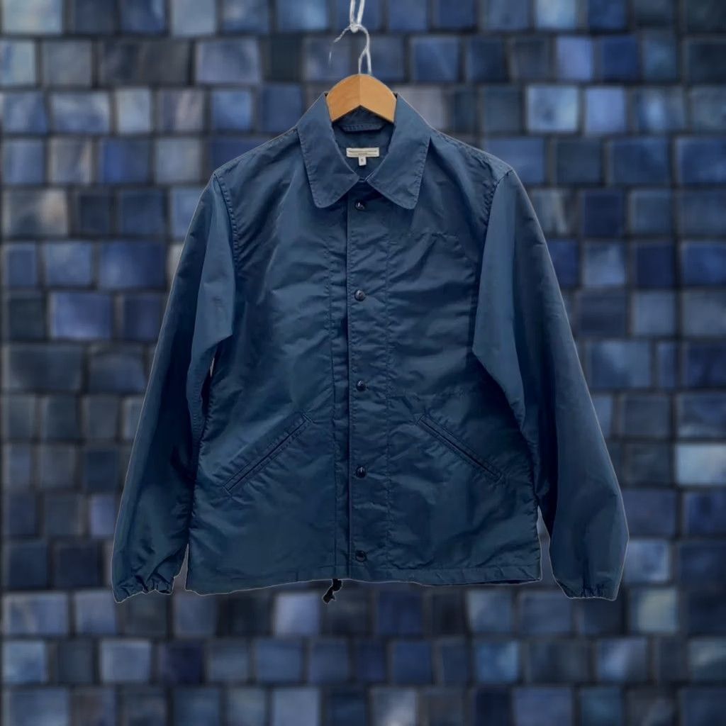 Engineered Garments Engineered Garments Coach Jacket Men's Size S Navy Blue Solid Casual USED Size US S / EU 44-46 / 1 - 1 Thumbnail
