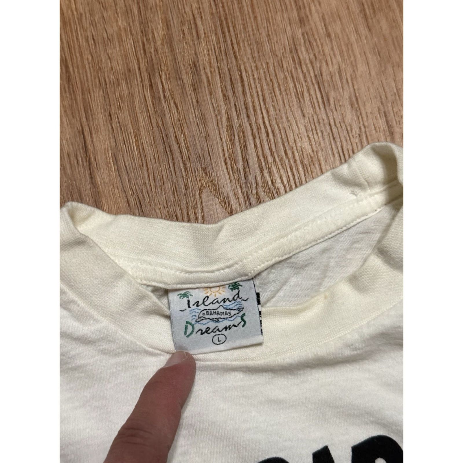 Vintage Jamaica T-Shirt Size Medium “What Part Of No Don't You Understand?" Shirt Mens M White Cotton Preshrunk Regular Sleeve Short Crew Neck Size US M / EU 48-50 / 2 - 3 Thumbnail