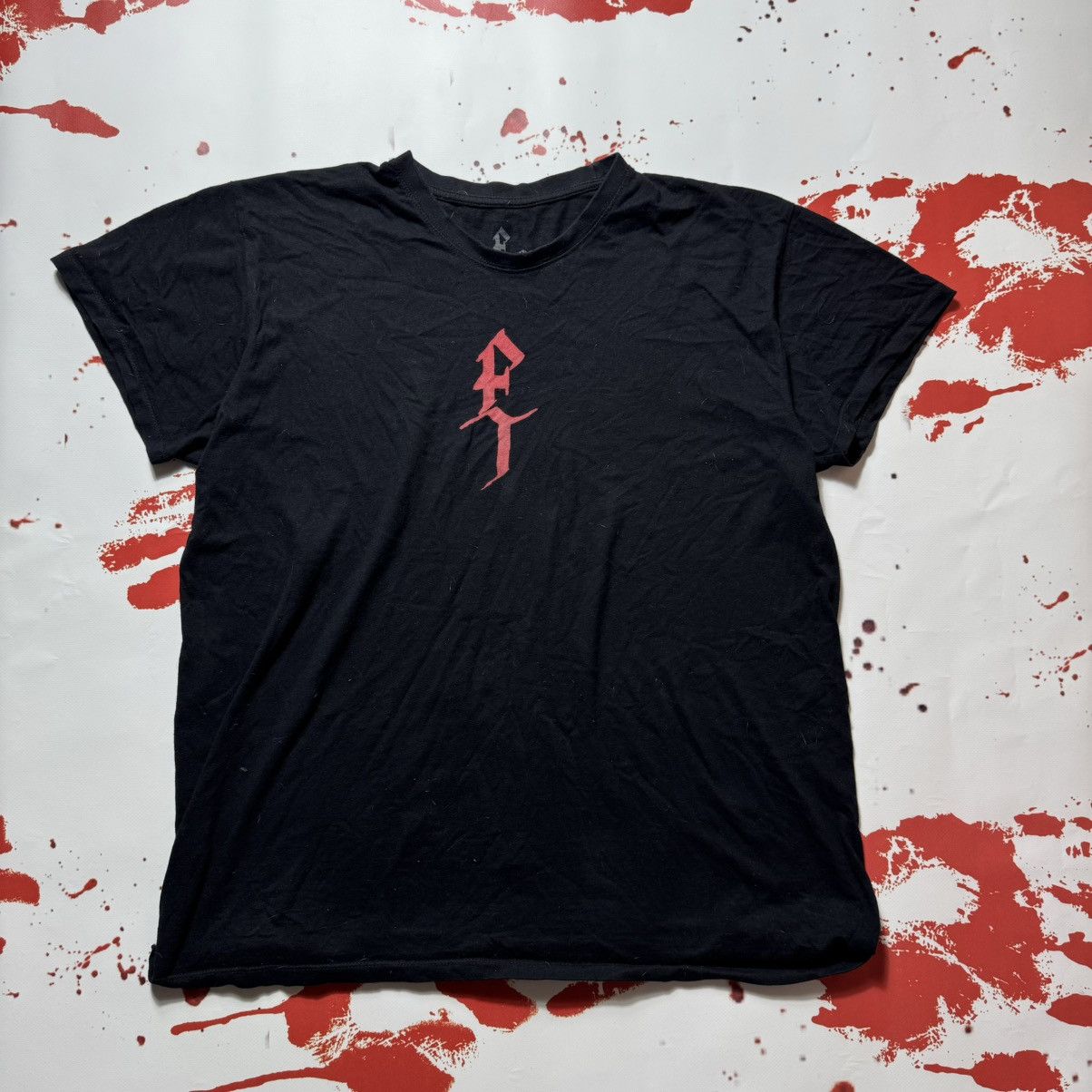 Band Tees × Vintage vintage 90s rock tees frontline team band tees Size US XL / EU 56 / 4 - 4 Thumbnail