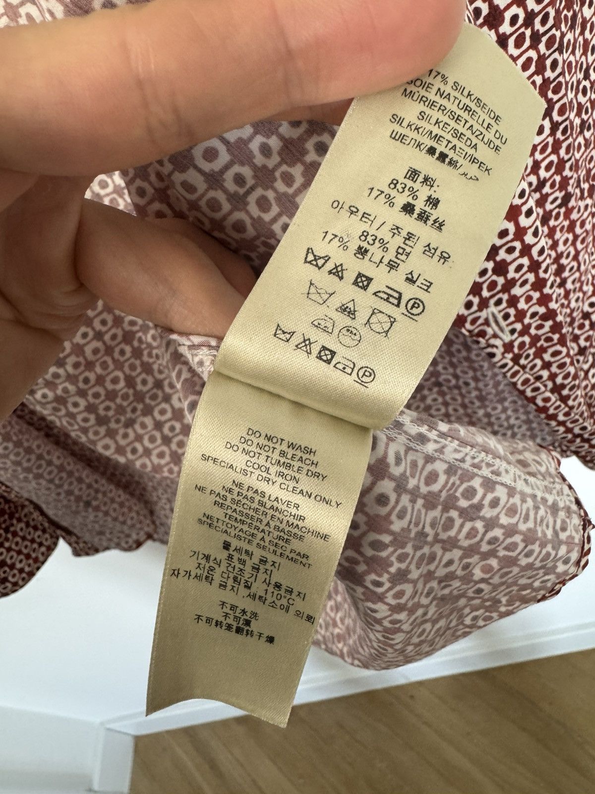 Burberry Burberry London Casual Button Up Shirt High Quality Print Size US L / EU 52-54 / 3 - 8 Thumbnail