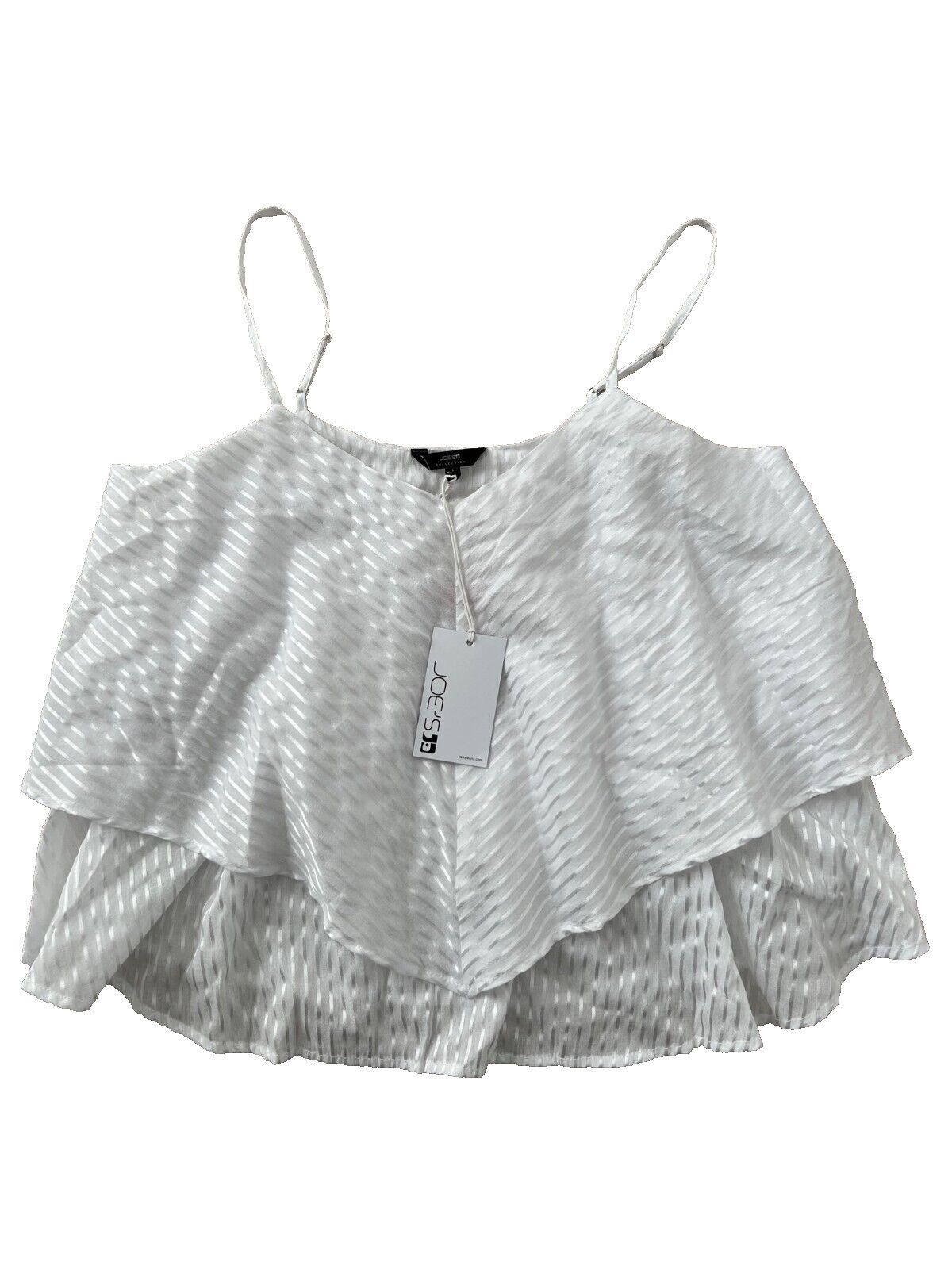 Joe's Joe's Jeans Collection Wanda Tank Top Silver White ( S ) Size S / US 4 / IT 40 - 1 Thumbnail