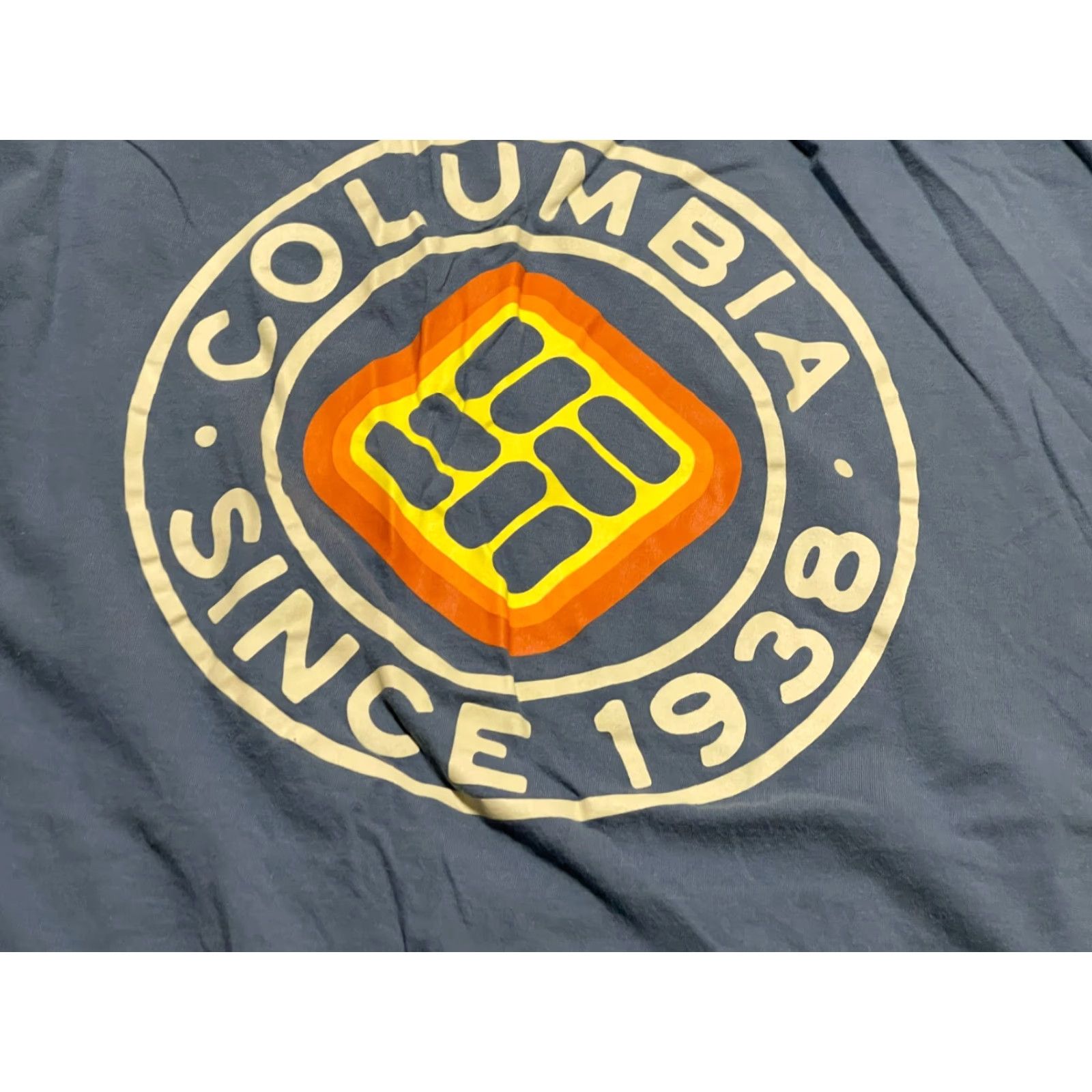 Vintage Columbia Shirt Men XL Blue Columbia Since 1938 Print T-Shirt Short Sleeve Round Neck Casual Modern Basic Regular Fits Size XL / US 12-14 / IT 48-50 - 5 Thumbnail