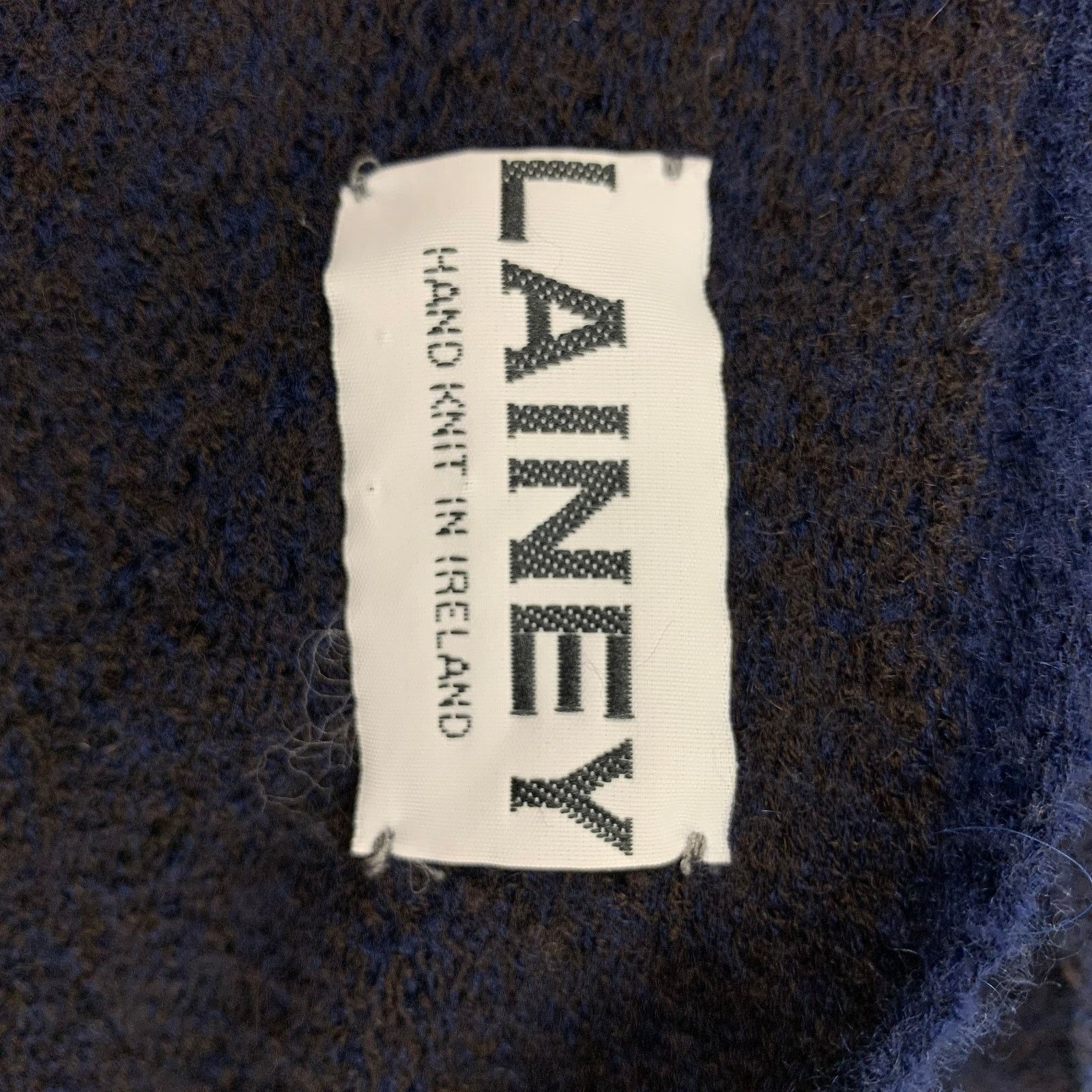 Other LAINEY S Navy & Purple Cashmere Blend Open Front Cardigan Size S / US 4 / IT 40 - 5 Thumbnail