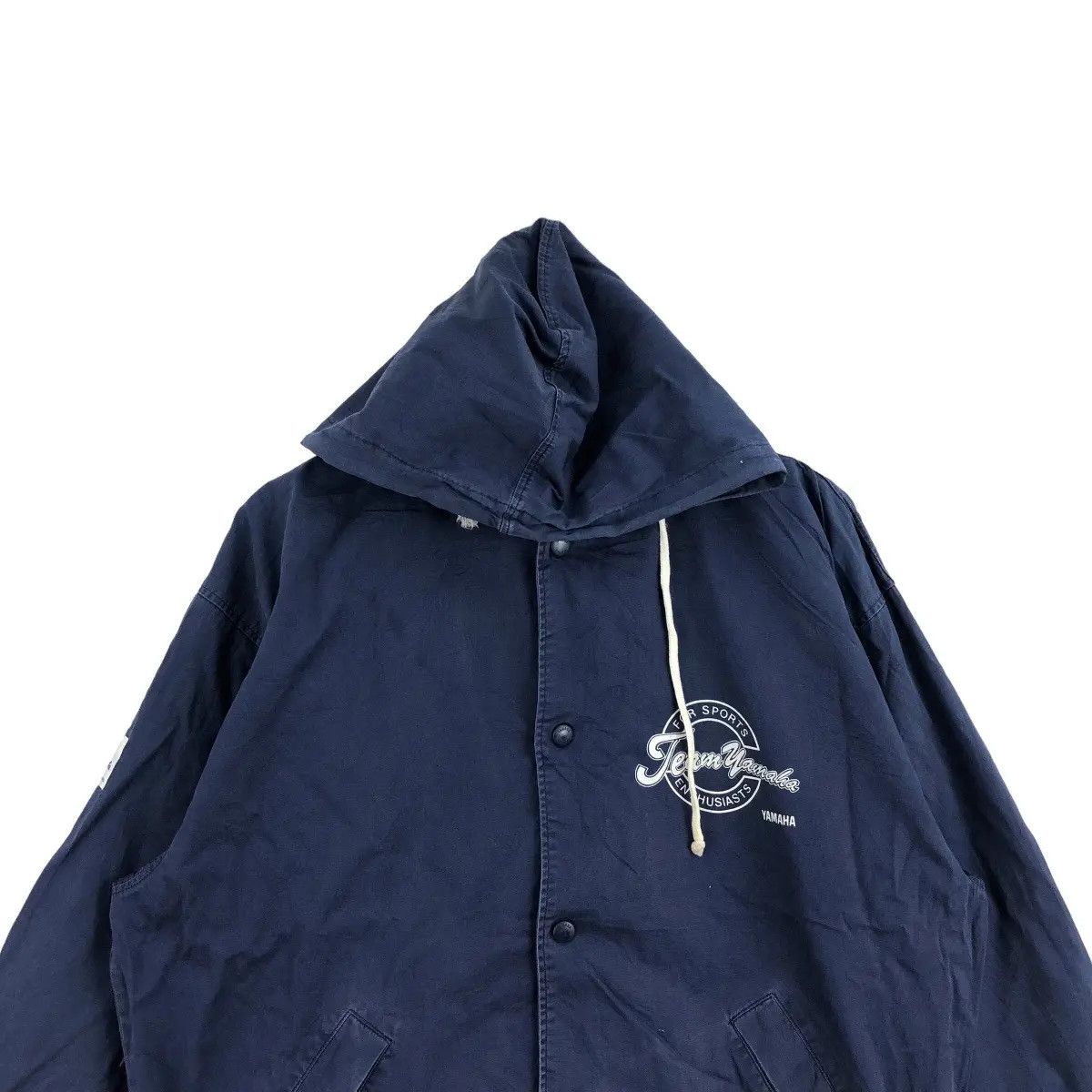Yamaha Vtg YAMAHA WORLD RACING Team Championship Jacket Hoodie Size US XL / EU 56 / 4 - 4 Thumbnail