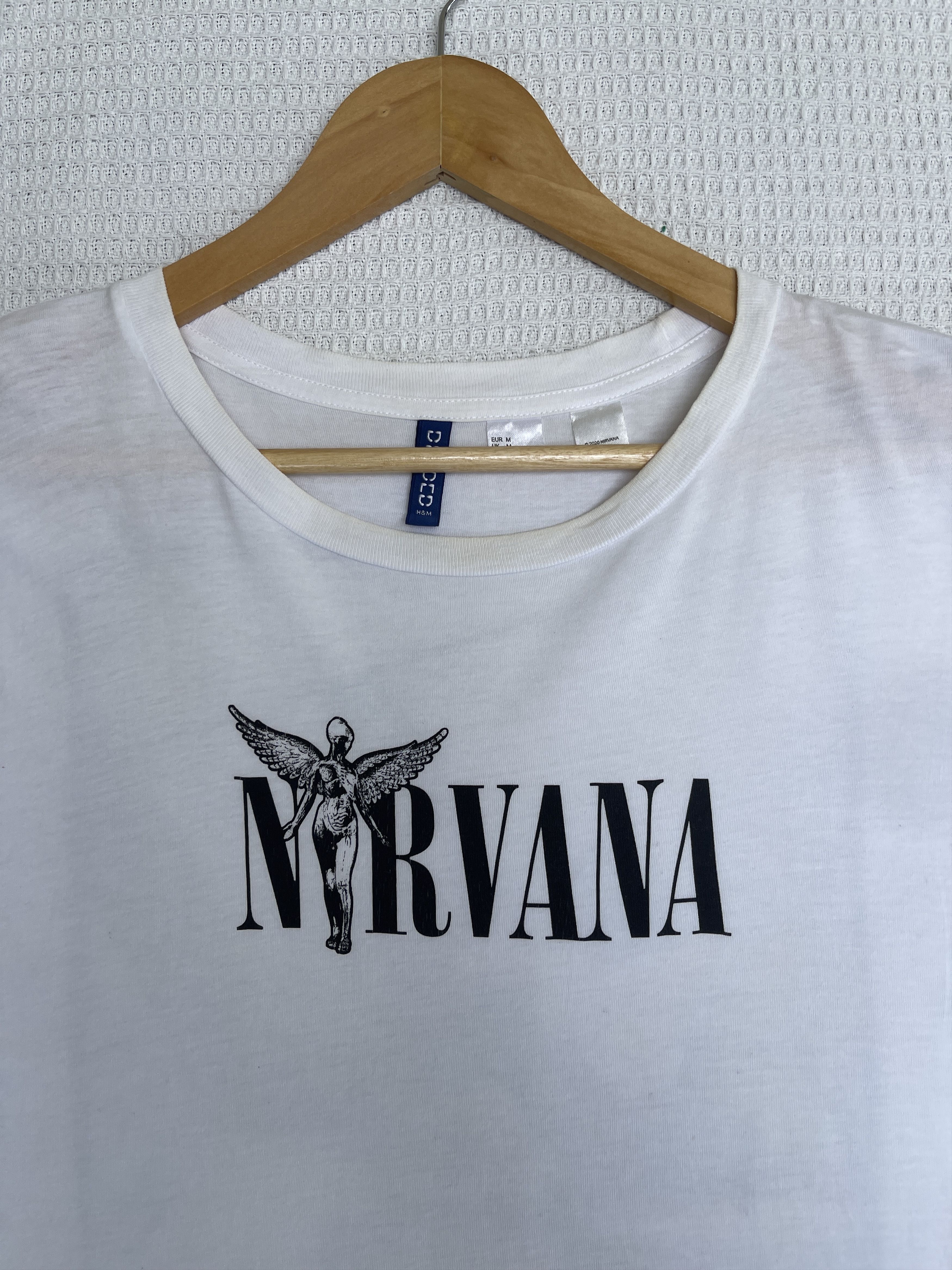 Band Tees × Nirvana × Vintage Last Drop🔥Rare🔥Vintage Nirvana Band T-Shirt Size US M / EU 48-50 / 2 - 11 Thumbnail