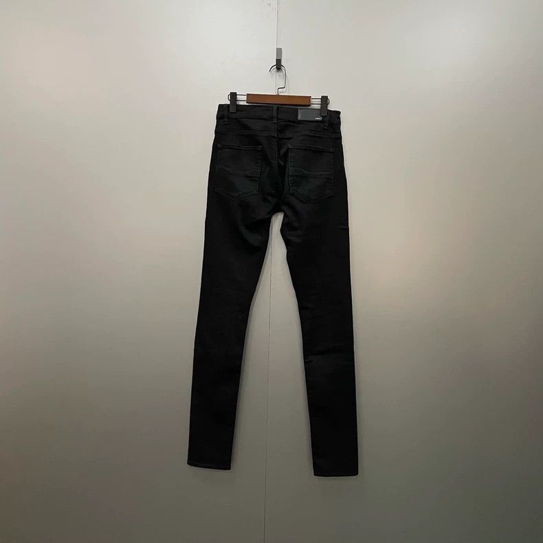Amiri Amiri Black Ripped Denim Long Pant Size US 31 - 2 Thumbnail