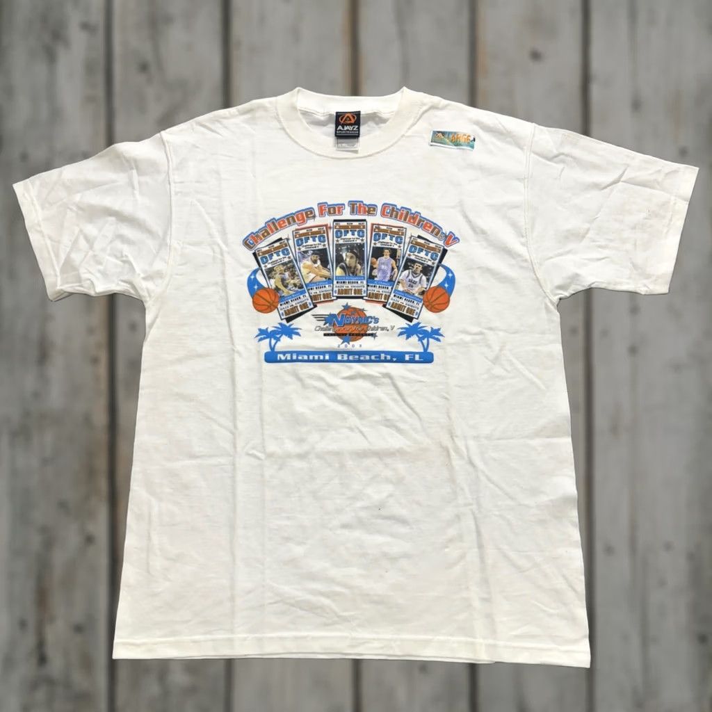 Vintage VINTAGE 2003 Nsync's Challenge Miami Beach Basketball T-Shirt Men's L Y2K Size US L / EU 52-54 / 3 - 1 Thumbnail