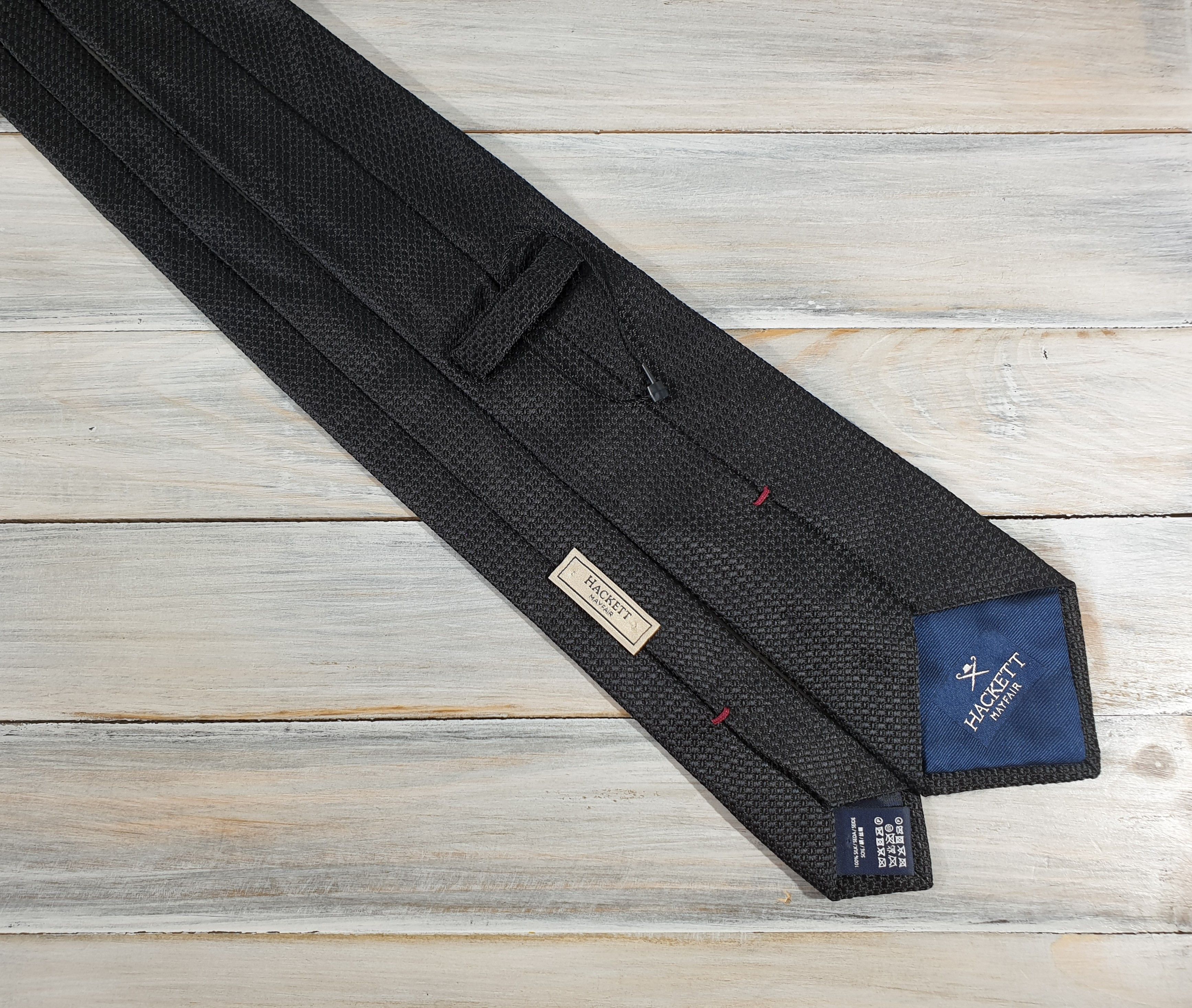 Hackett HACKETT Mayfair Tie Silk Necktie Made In Italy Luxury Brand Size ONE SIZE - 14 Thumbnail