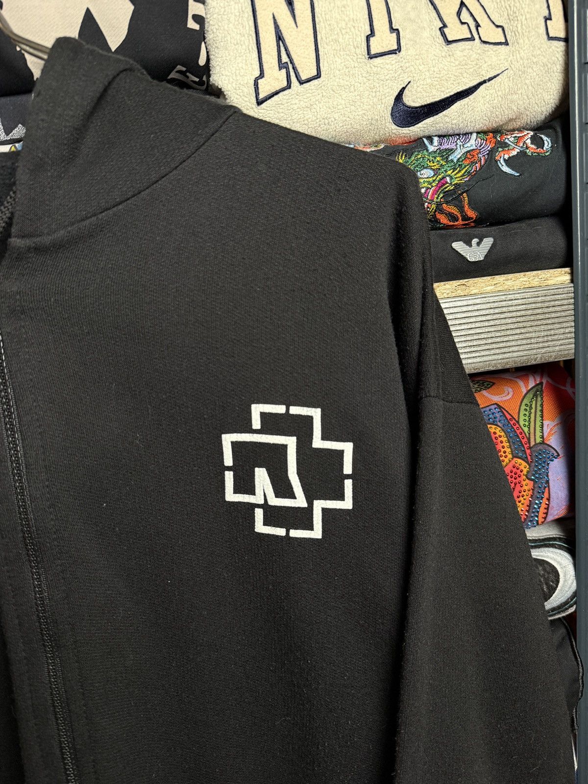Vintage Rammstein archive vintage zip hoodie Size US XXL / EU 58 / 5 - 4 Thumbnail