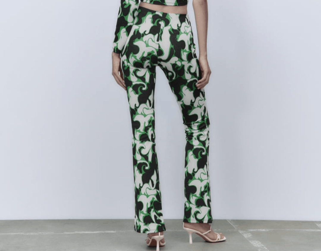 Zara Zara jacquard leggings Size 25" / US 0 / IT 36 - 1 Thumbnail