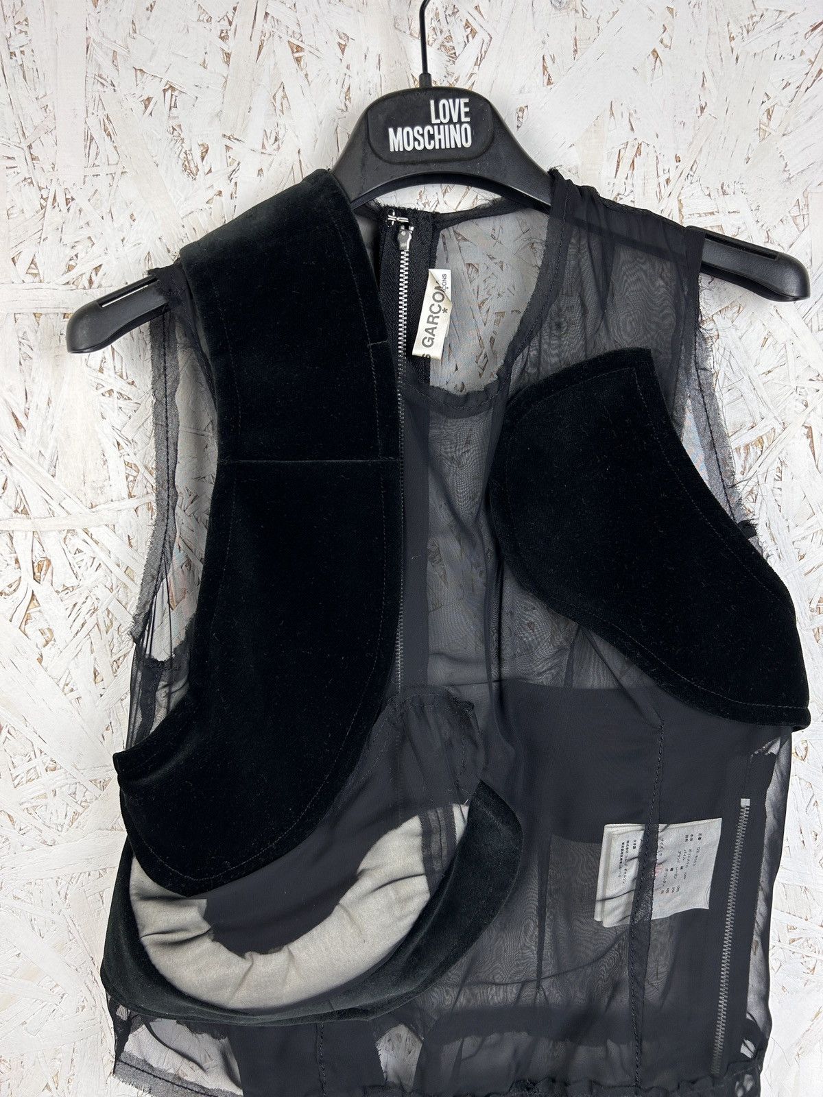 Comme des Garcons Vintage Comme Des Garcons Rei Kawakubo Mesh Sheer Vest Size S / US 4 / IT 40 - 2 Thumbnail