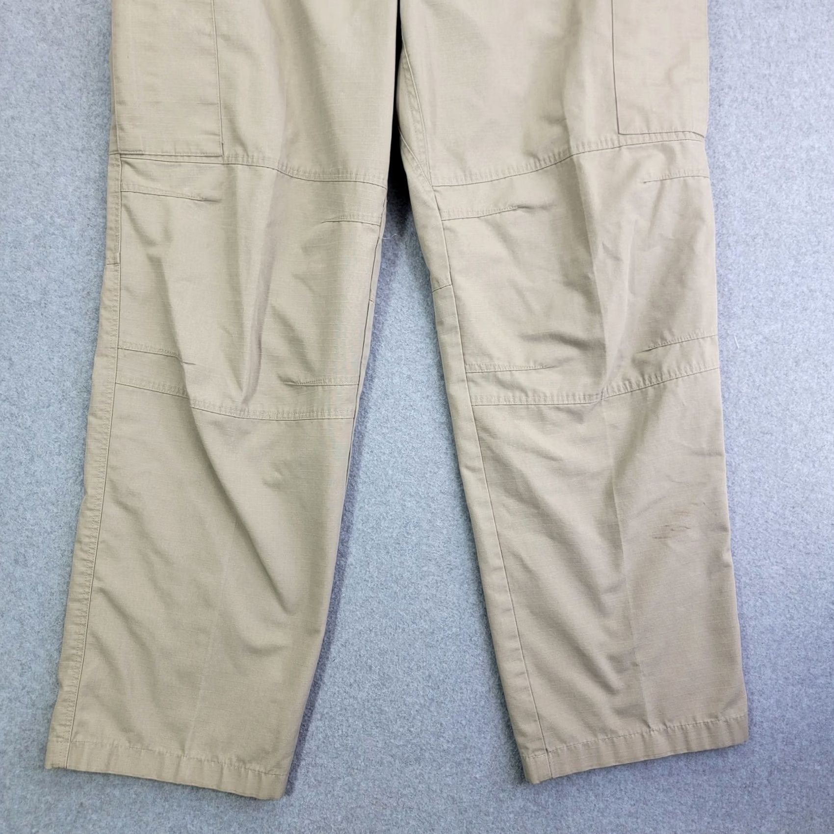 Vintage BLAUER pants mens 38x32 cargo ripstop 8835 TACTICAL OPERATIONAL SILVER TAN Size US 38 / EU 54 - 2 Thumbnail