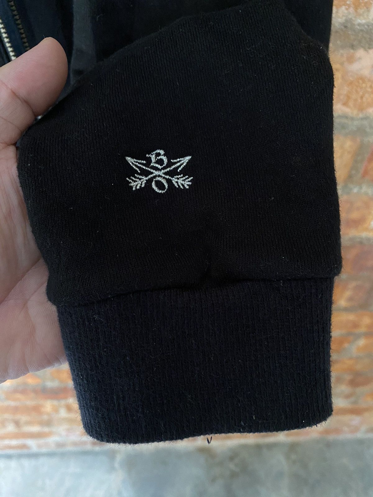 Japanese Brand Vtg Burn Out Japan loopwheel Dual Zipper Hoodie Size US M / EU 48-50 / 2 - 9 Thumbnail