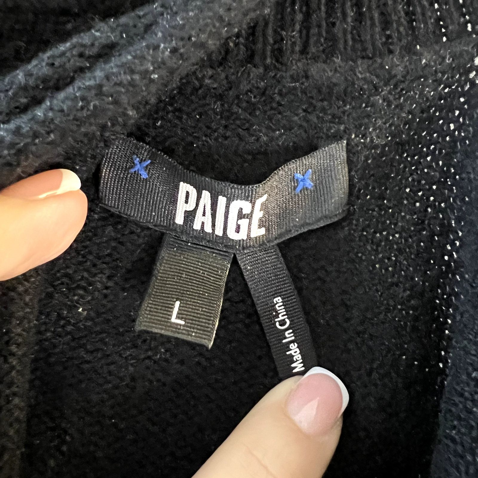 Paige Paige Raundi Sweater Dress Midi Turtleneck Cold Shoulder L Size L / US 10 / IT 46 - 7 Thumbnail