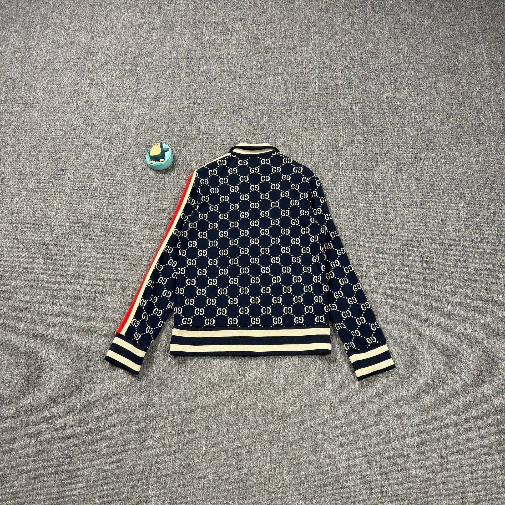 Gucci Gucci Blue Double G Print School Uniform Jacket Size L / US 10 / IT 46 - 2 Thumbnail