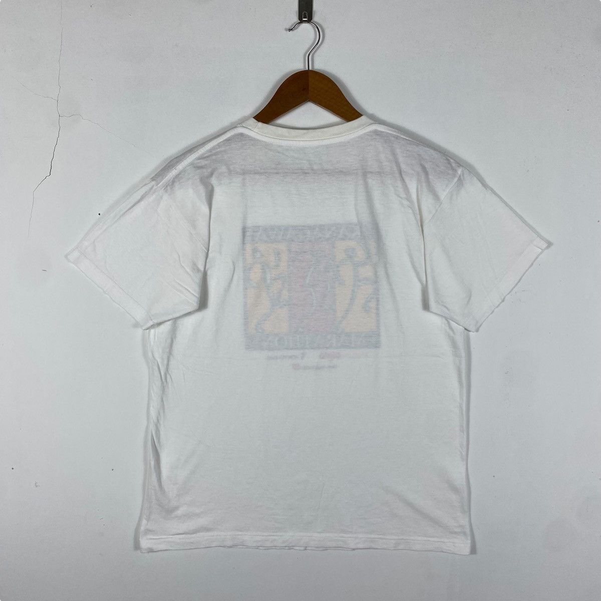 Vintage Vintage 90's KANAGAWA MARATHON New Balance Graphic Tee Shirt Size US M / EU 48-50 / 2 - 4 Thumbnail