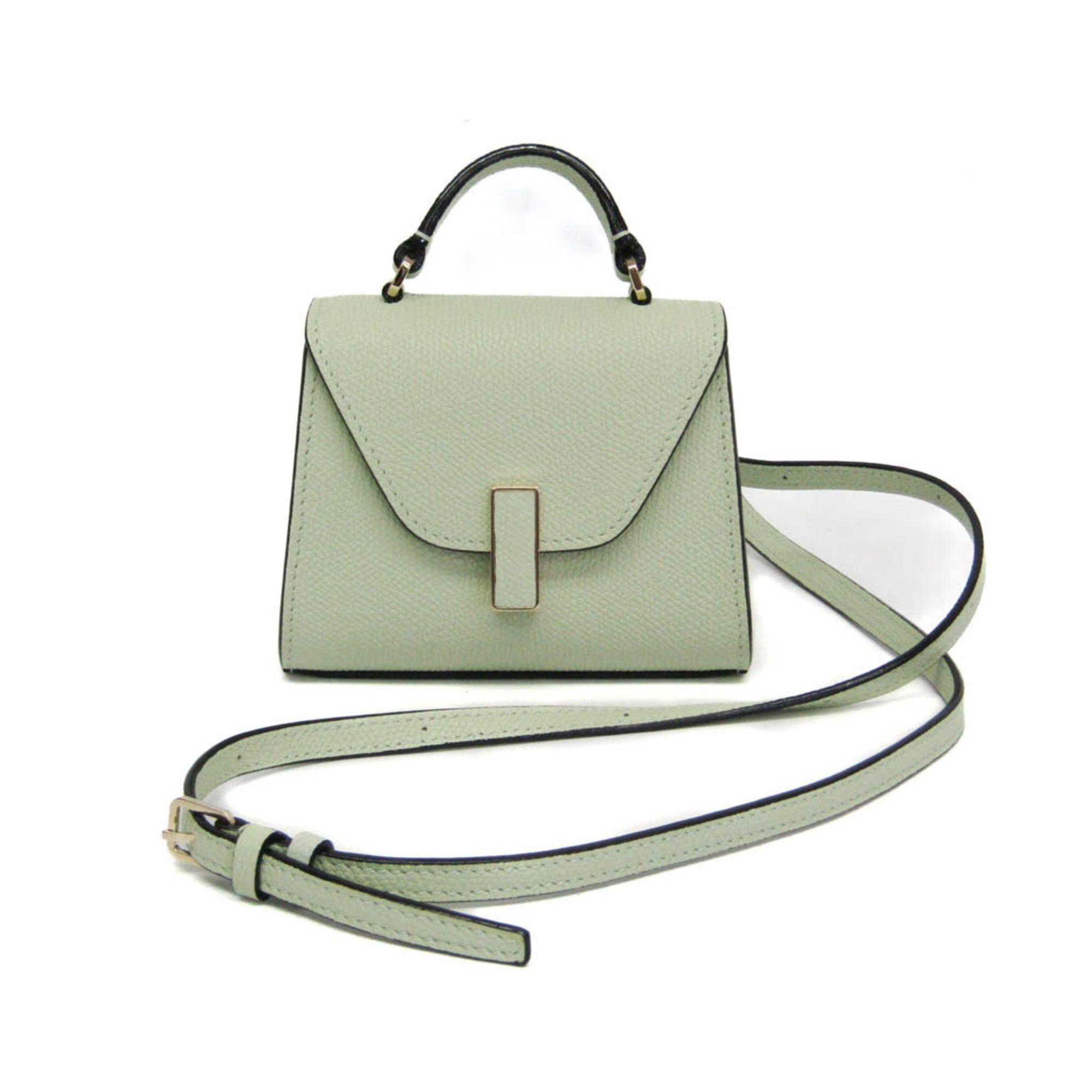 Valextra Valextra ISIDE BELT SGES0061028LOCPL99 Women's Leather Fanny Pack,Shoulder Bag Light Green Size ONE SIZE - 1 Thumbnail