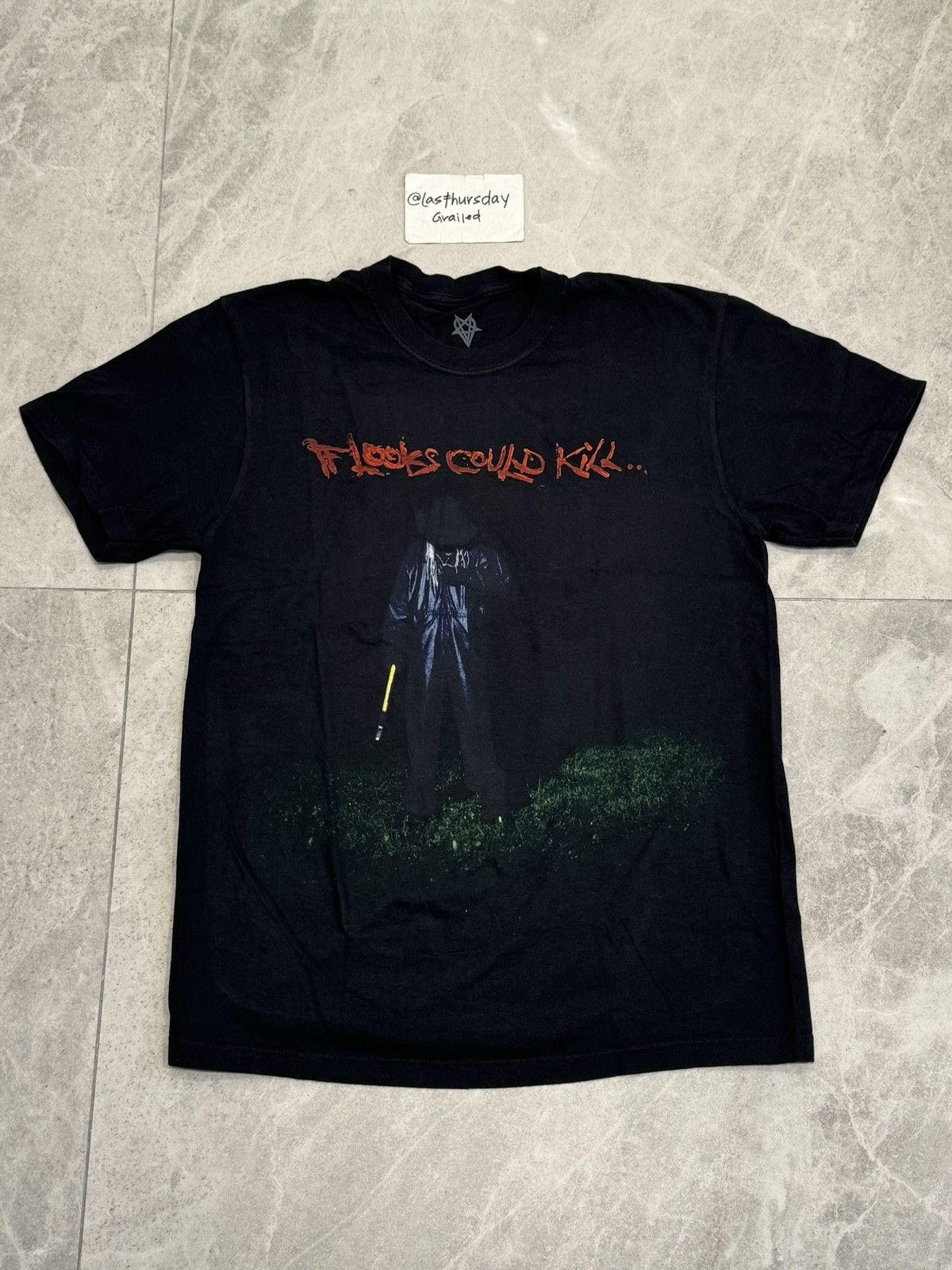 Destroy Lonely Destroy Lonely If Looks Could Kill Tee Black Large | Grailed