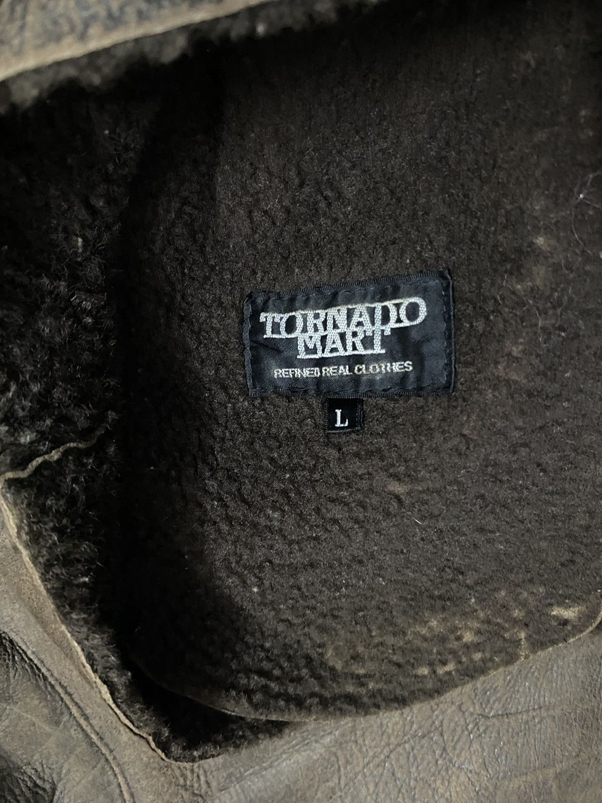Tornado Mart 2000s Tornado Mart Brown Leather Jacket Size US L / EU 52-54 / 3 - 6 Thumbnail