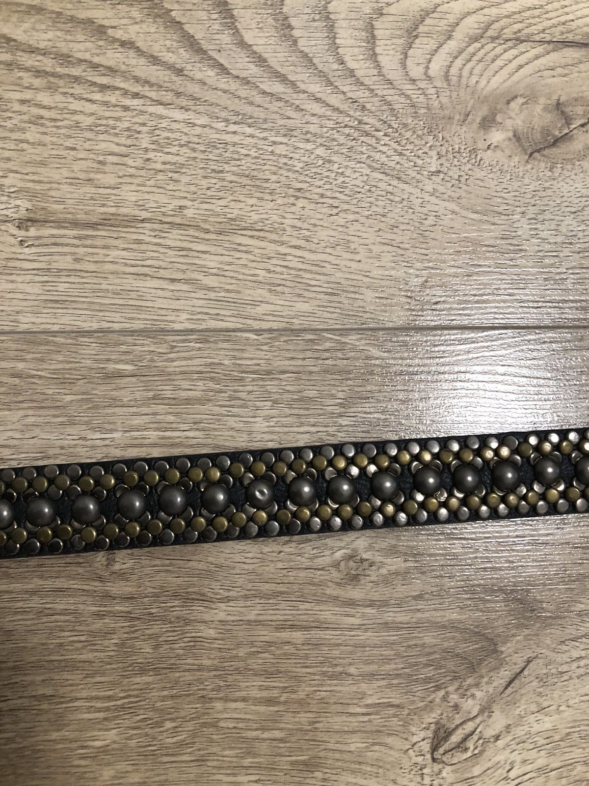 Other Vintage Belts Y2K Rhinestones Punk leather belt Japanese Size ONE SIZE - 4 Thumbnail
