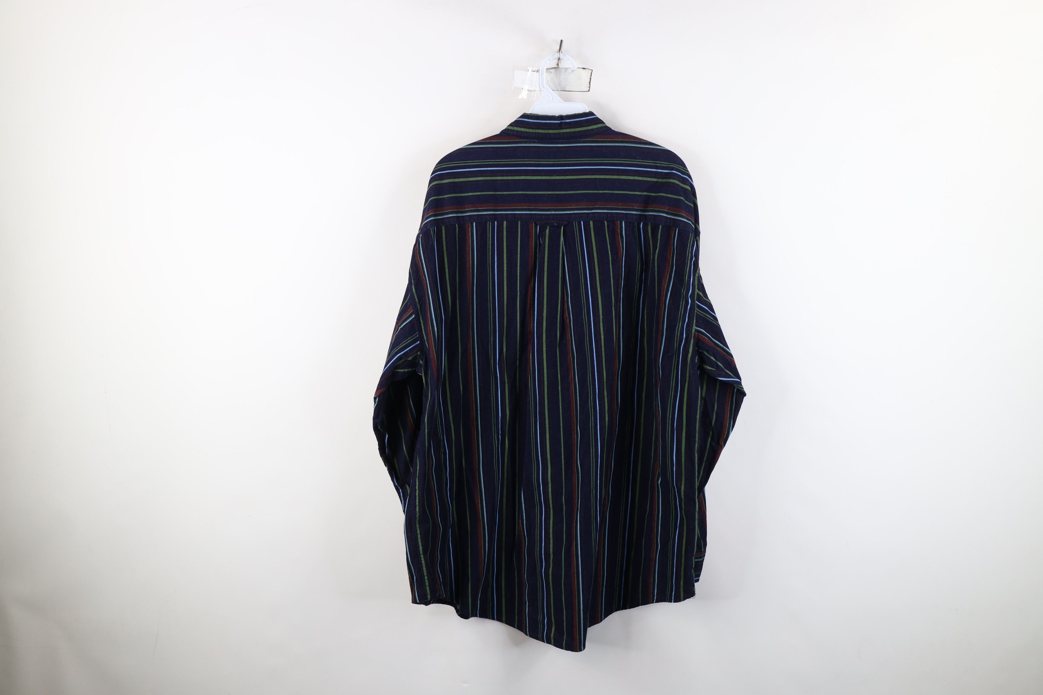 Vintage Vintage 90s Y2K Streetwear Corduroy Collared Button Shirt Size US XL / EU 56 / 4 - 10 Thumbnail