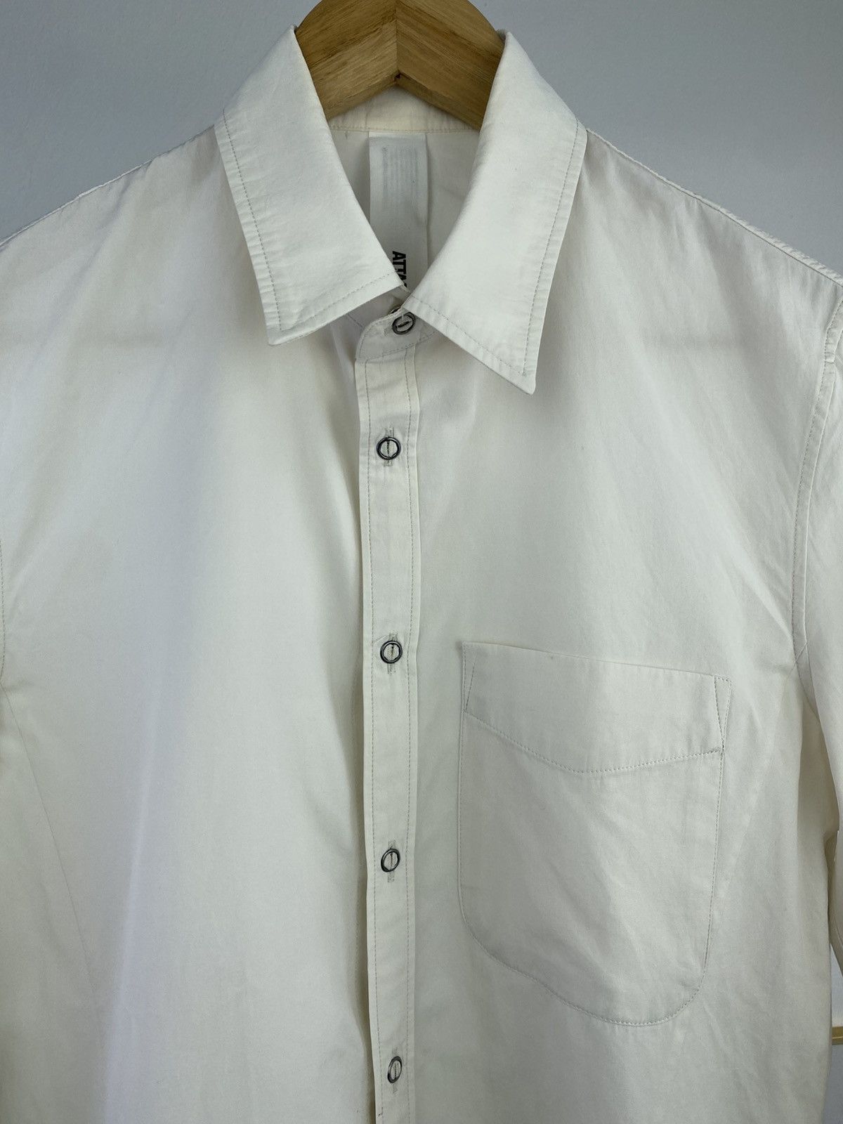 Attachment 2000’s Attachment Pleated Button up Shirt Size US L / EU 52-54 / 3 - 2 Thumbnail