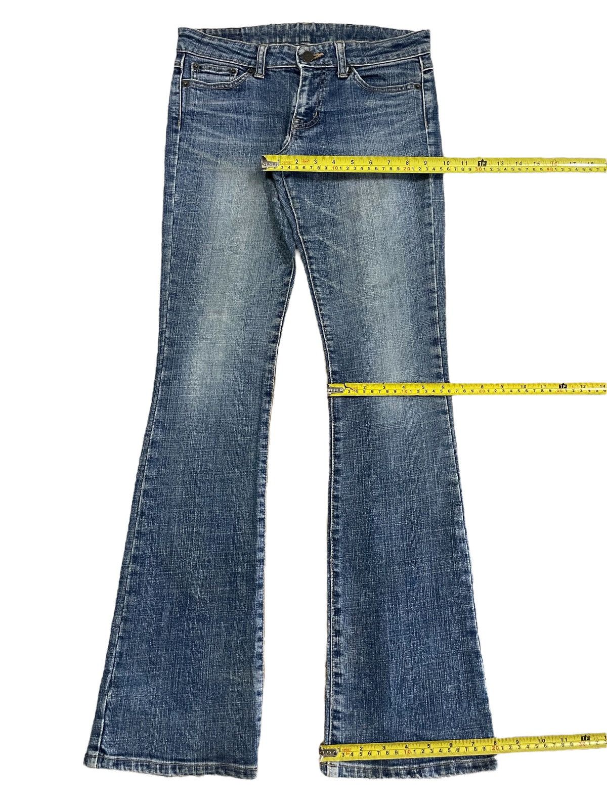 Beauty Beast Vintage Japanese Brand Denim MidWaist BlueWash Bootcut Jeans Size 29" - 14 Thumbnail