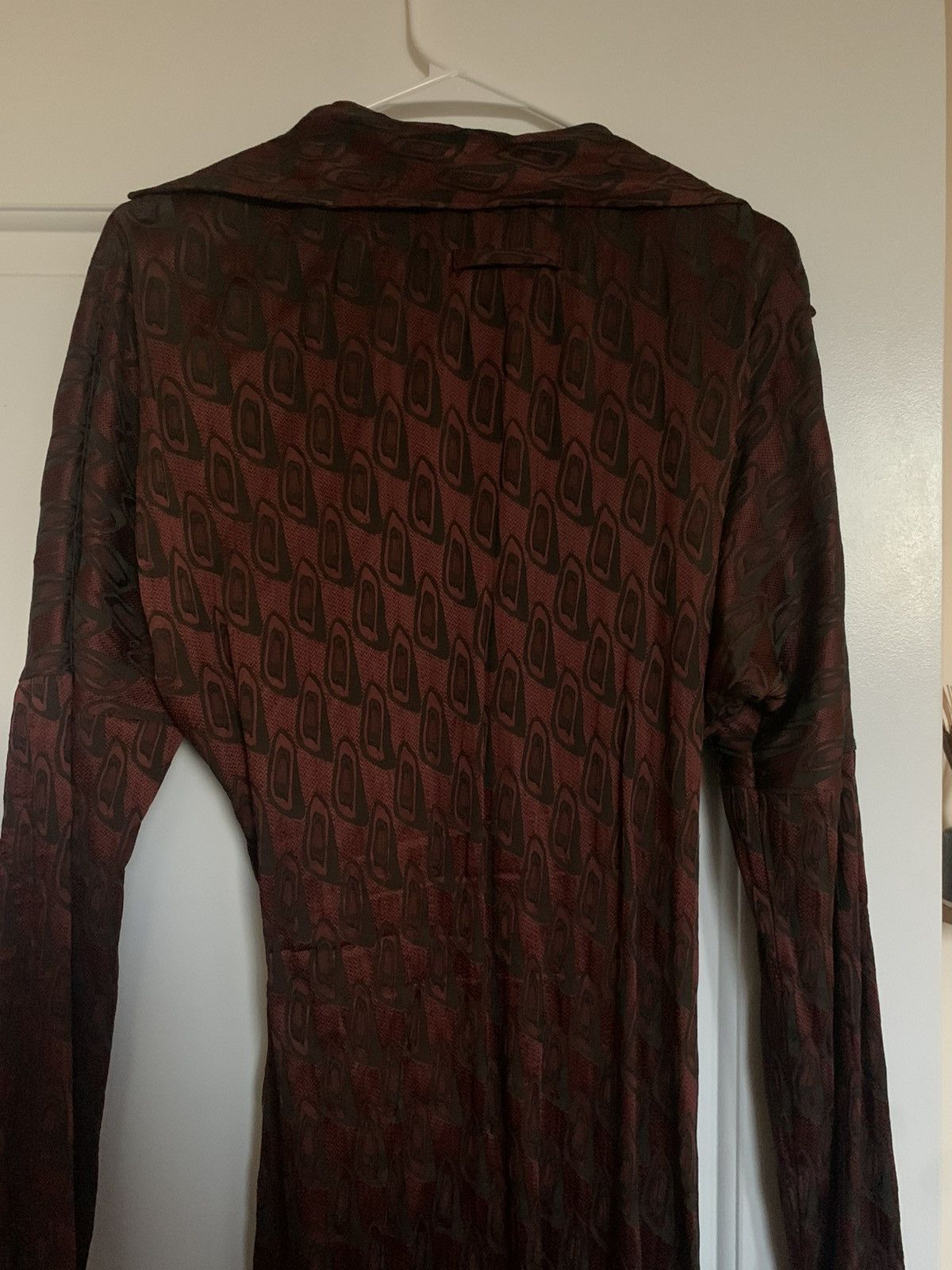 Jean Paul Gaultier Jean Paul Gaultier Evening Dress in Burgundy and Deep Green Size L / US 10 / IT 46 - 2 Thumbnail